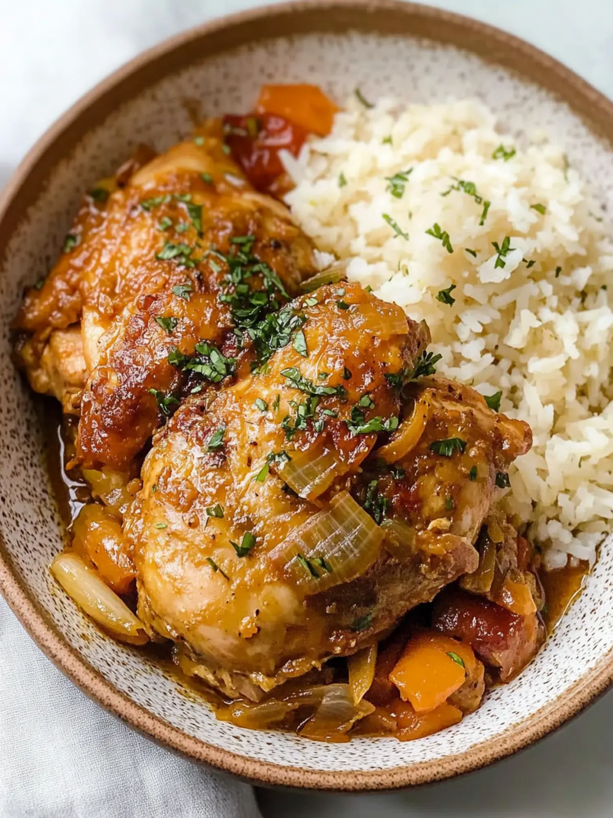 Savory Poulet Yassa - Easy Senegalese Chicken Delight 4 Poulet Yassa - Senegalese Chicken