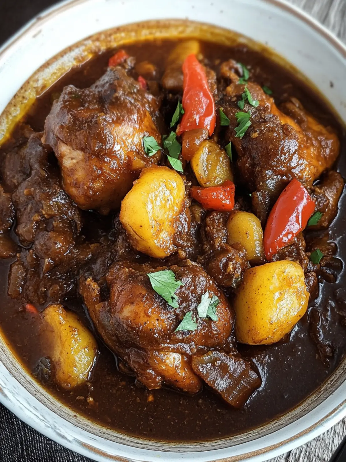 Savory Jamaican Brown Stew Chicken to Spice Up Your Dinner! 2 Jamaican Brown Stew Chicken