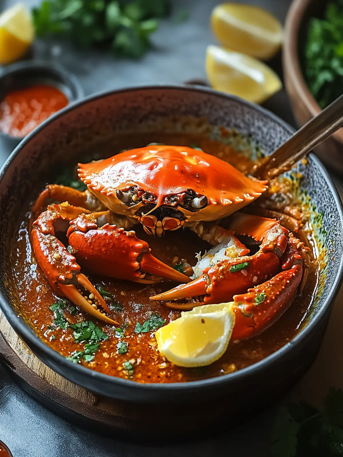 Savor Authentic Singaporean Chilli Crab: A Spicy Seafood Feast 4 Singaporean Chilli Crab