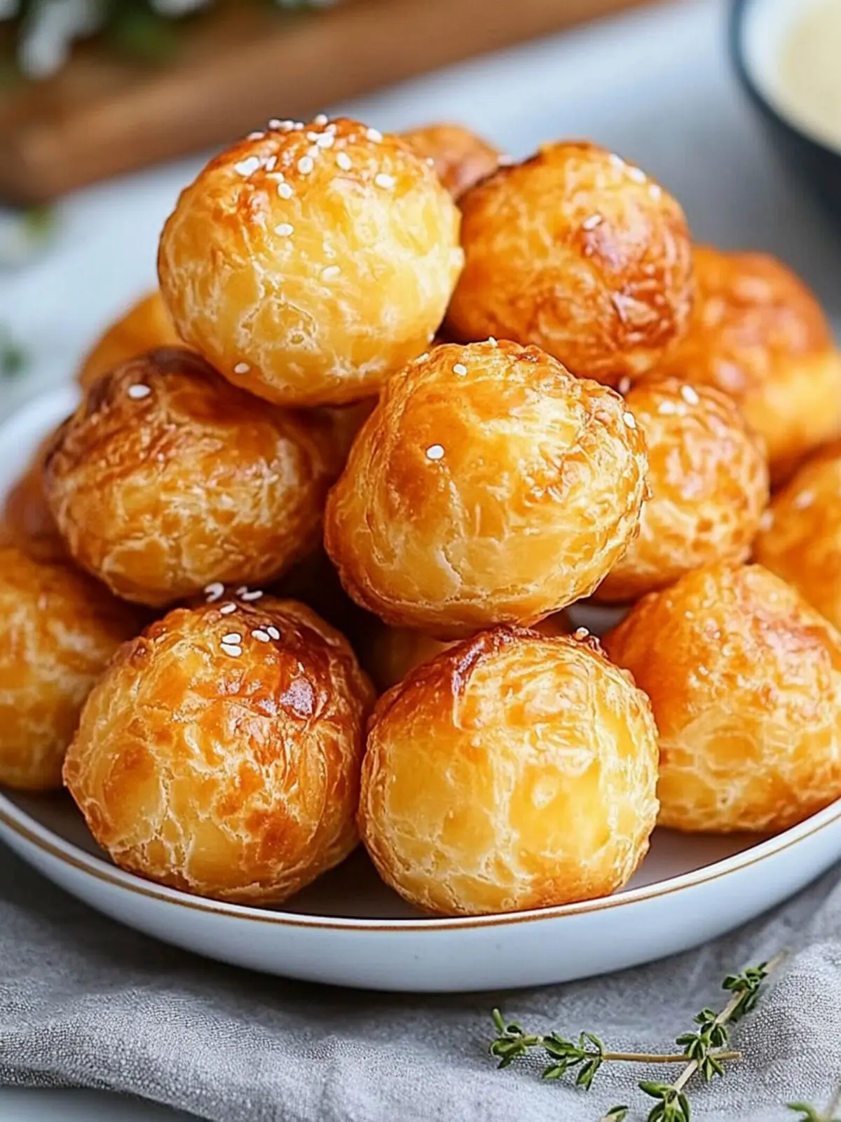 Melt-in-Your-Mouth Cheese Puffs: Easy Recipe for All! 4 Cheese Puffs