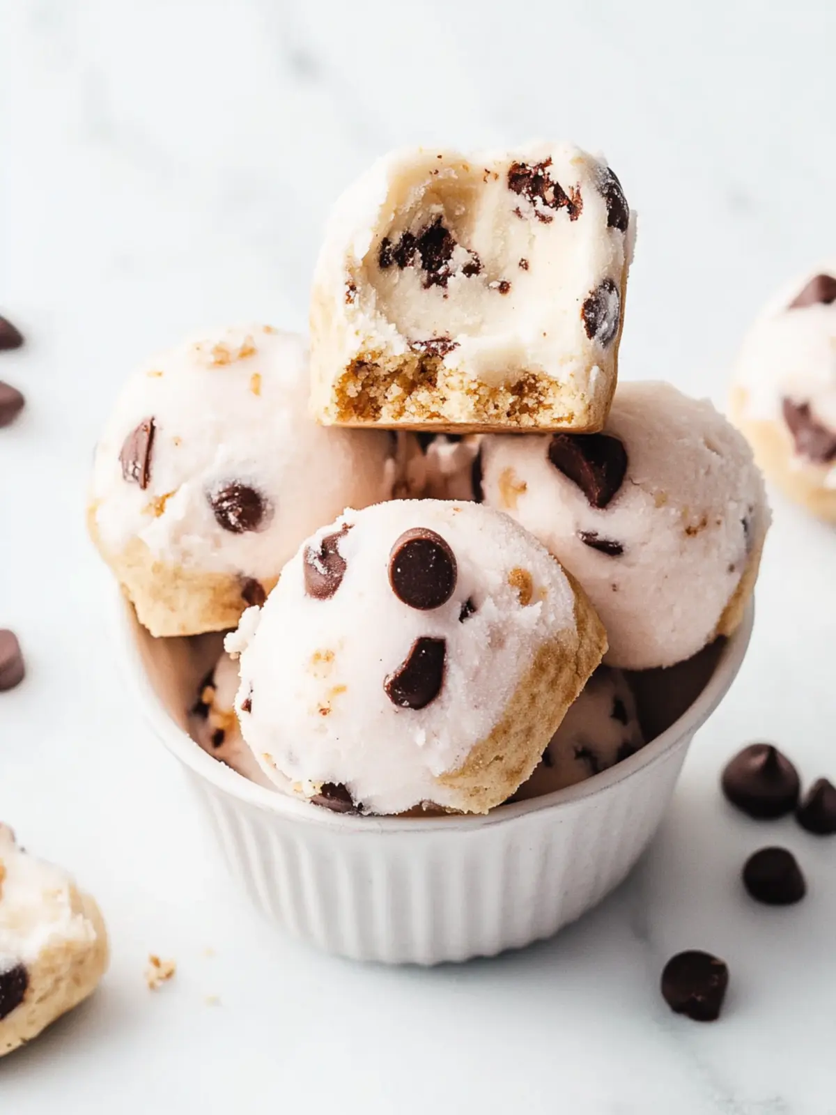 Delicious Cookie Dough Froyo Bites for Your Sweet Cravings 3 Cookie Dough Froyo Bites