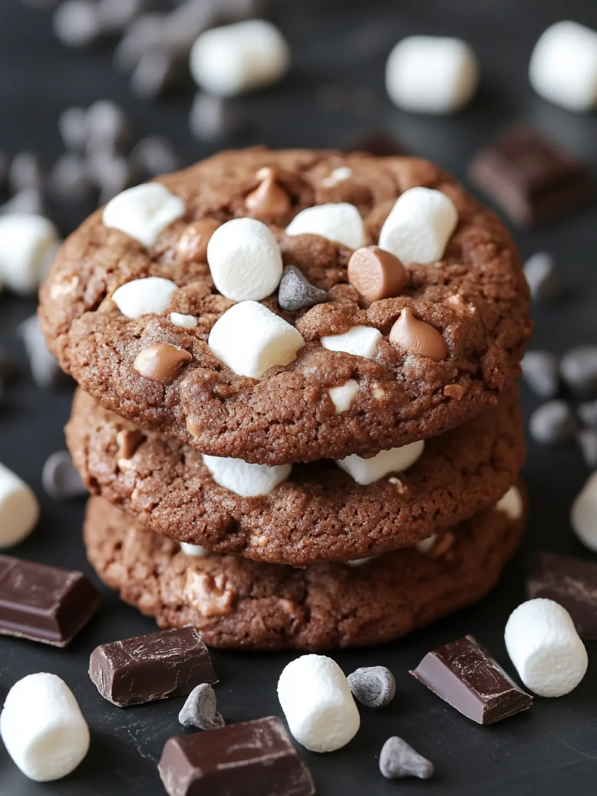 Gooey Marshmallow Chocolate Cookies for Sweet Memories 4 Marshmallow Chocolate Cookies