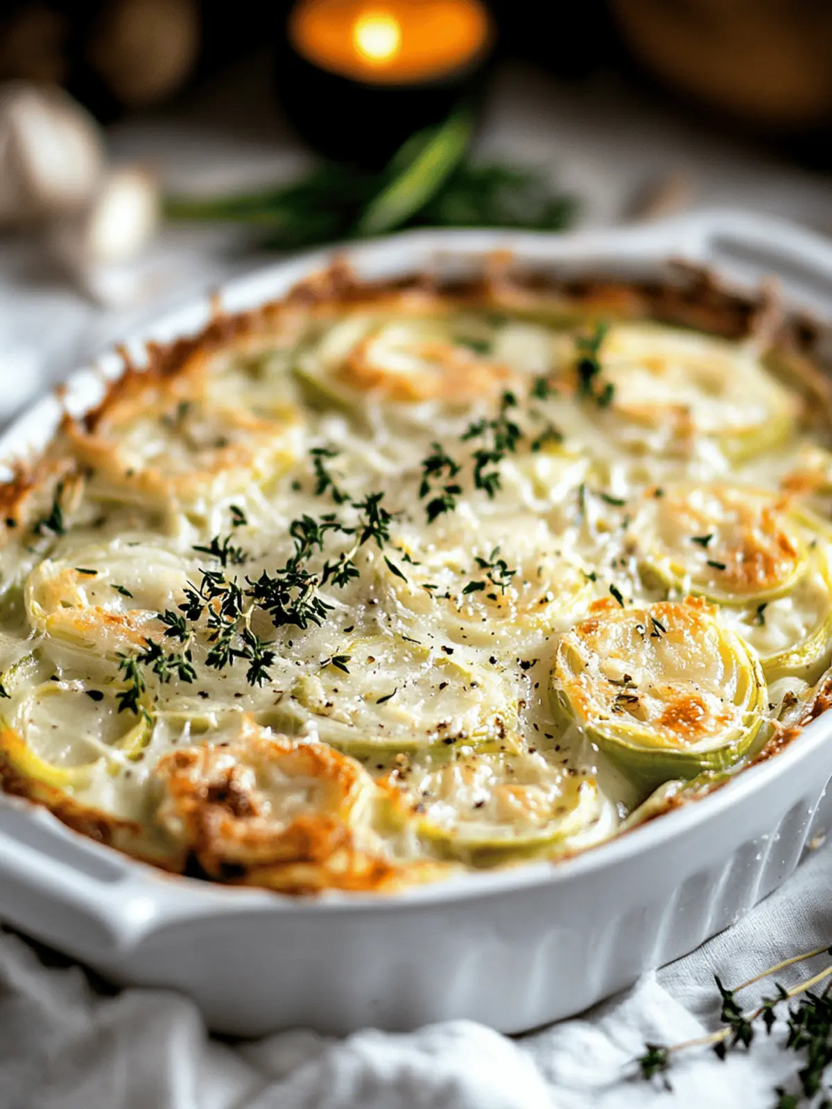 Deliciously Creamy Leek Gratin: Your New Favorite Side Dish 3 Leek Gratin