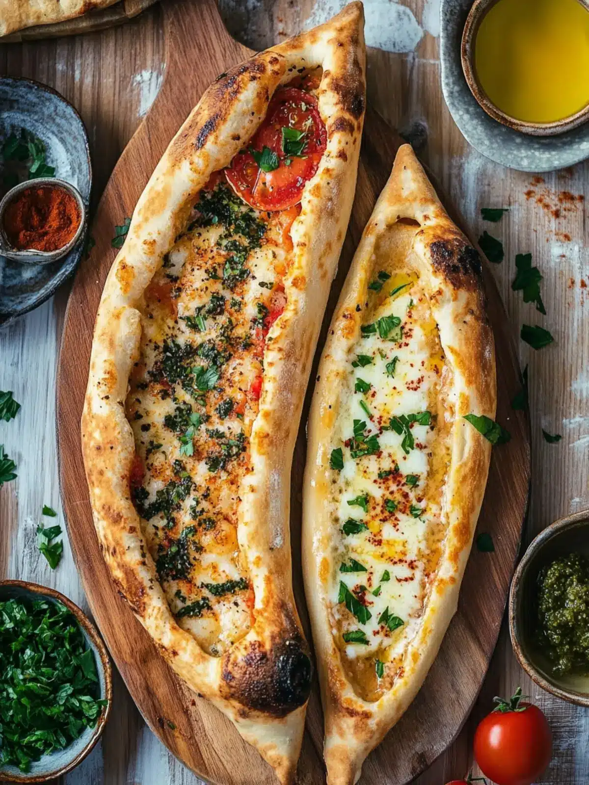 Irresistibly Cheesy Homemade Turkish Pide with Lamb Filling 4 Homemade Turkish Pide