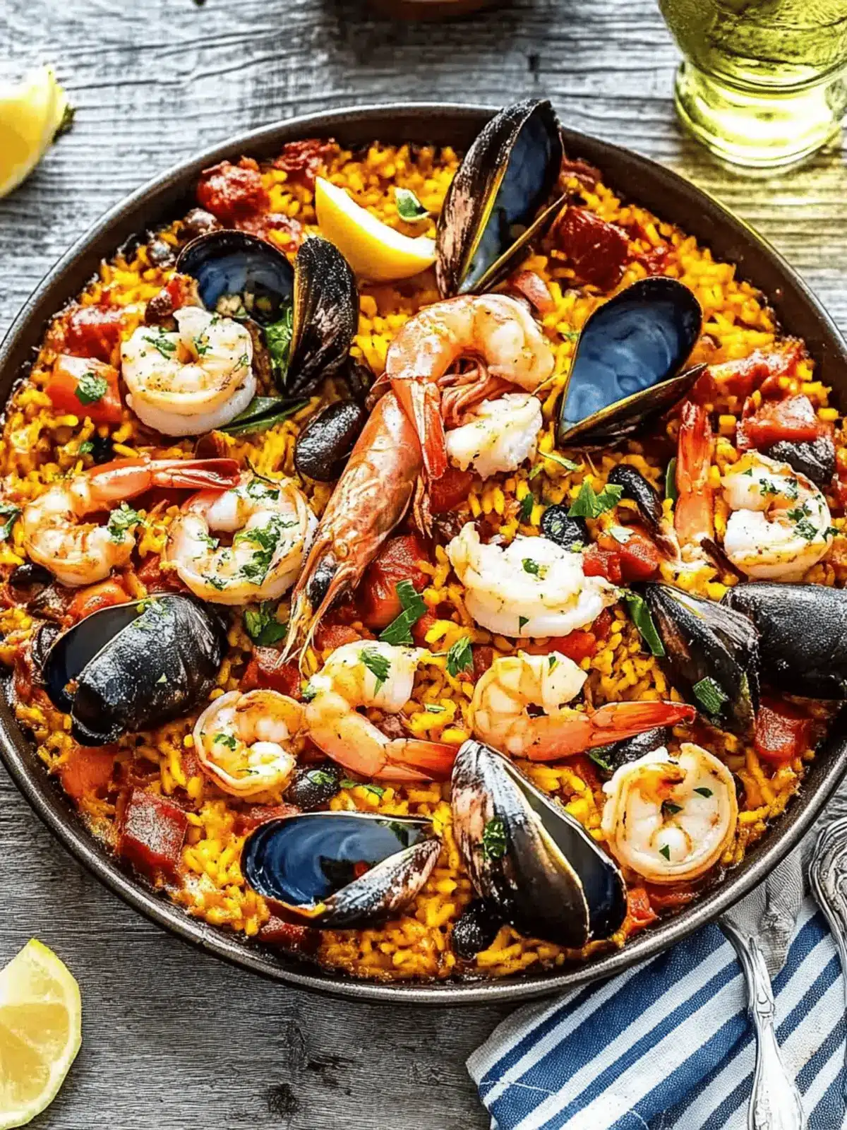 Savor the Flavors of Authentic Seafood Paella at Home 2 Seafood Paella