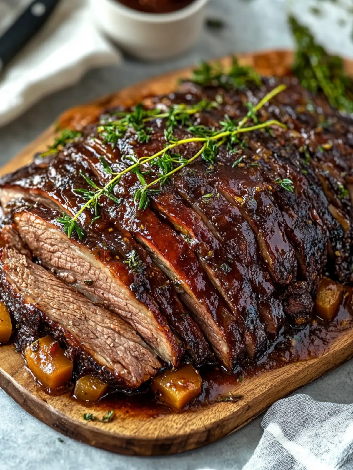 Melt-in-Your-Mouth Red Wine Braised Brisket Recipe 2 Red Wine Braised Brisket