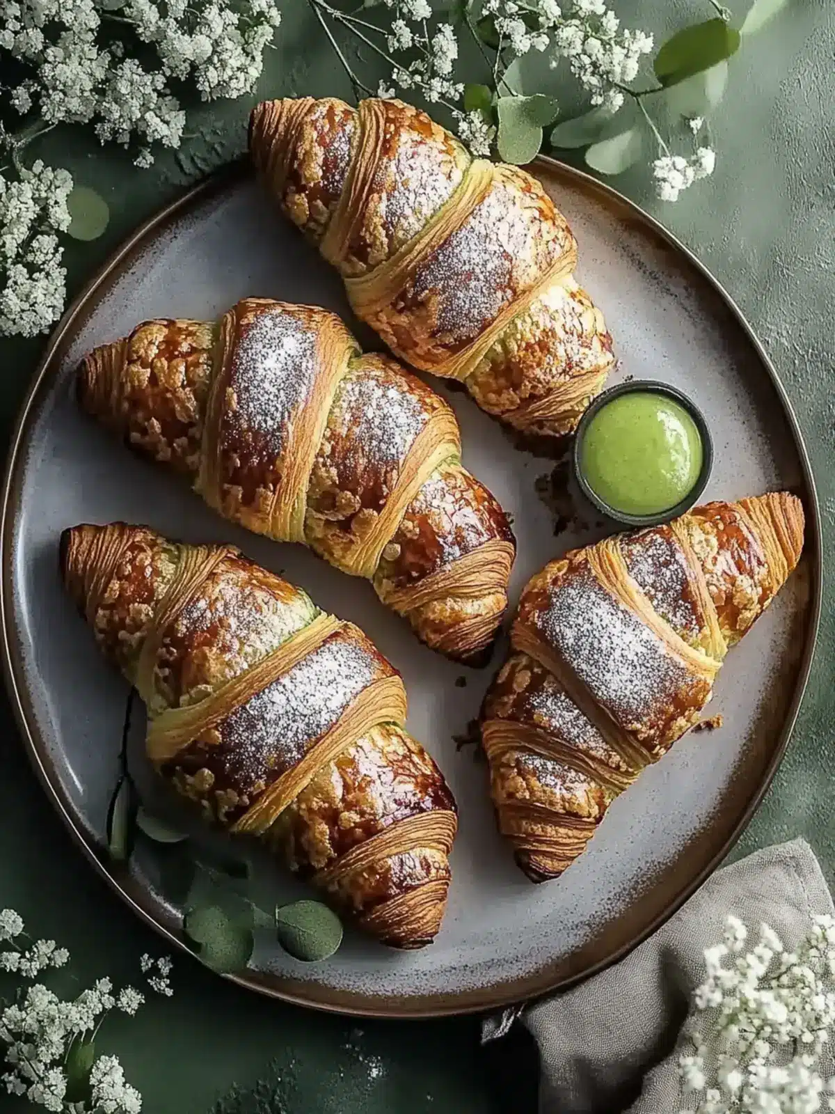 Deliciously Easy Matcha Croissants You Can't Resist 3 Easy Matcha Croissants