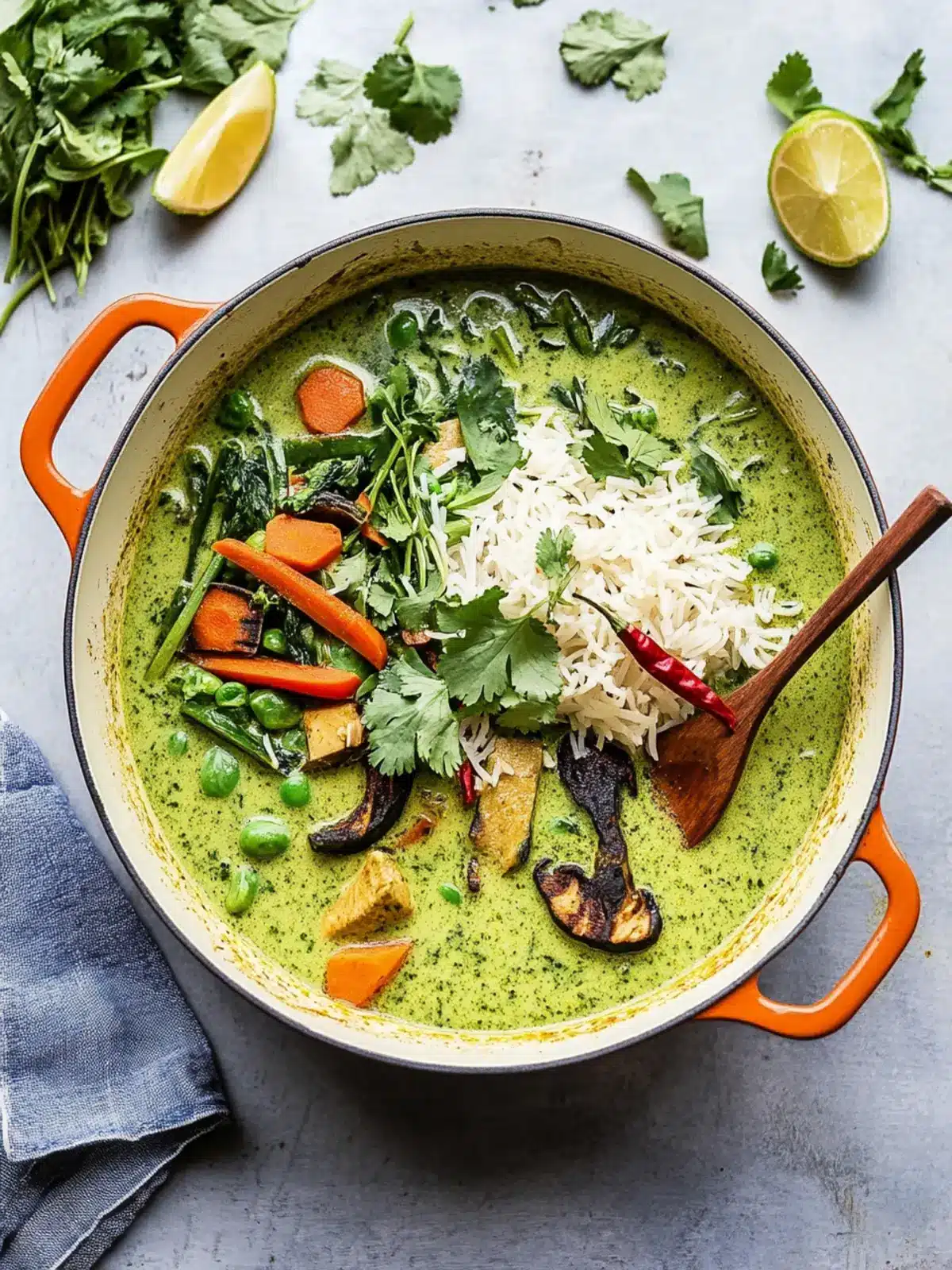 Delicious Vegan Thai Green Curry to Spice Up Your Dinner 3 Vegan Thai green curry