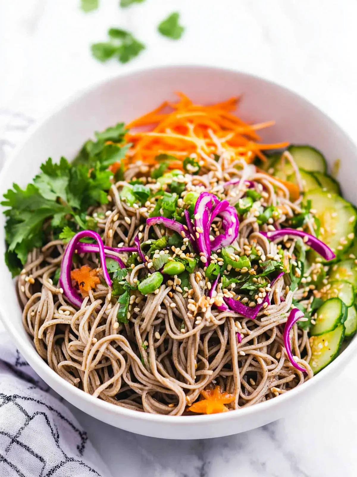Delicious Cold Soba Noodle Salad for a Refreshing Meal 2 Cold Soba Noodle Salad
