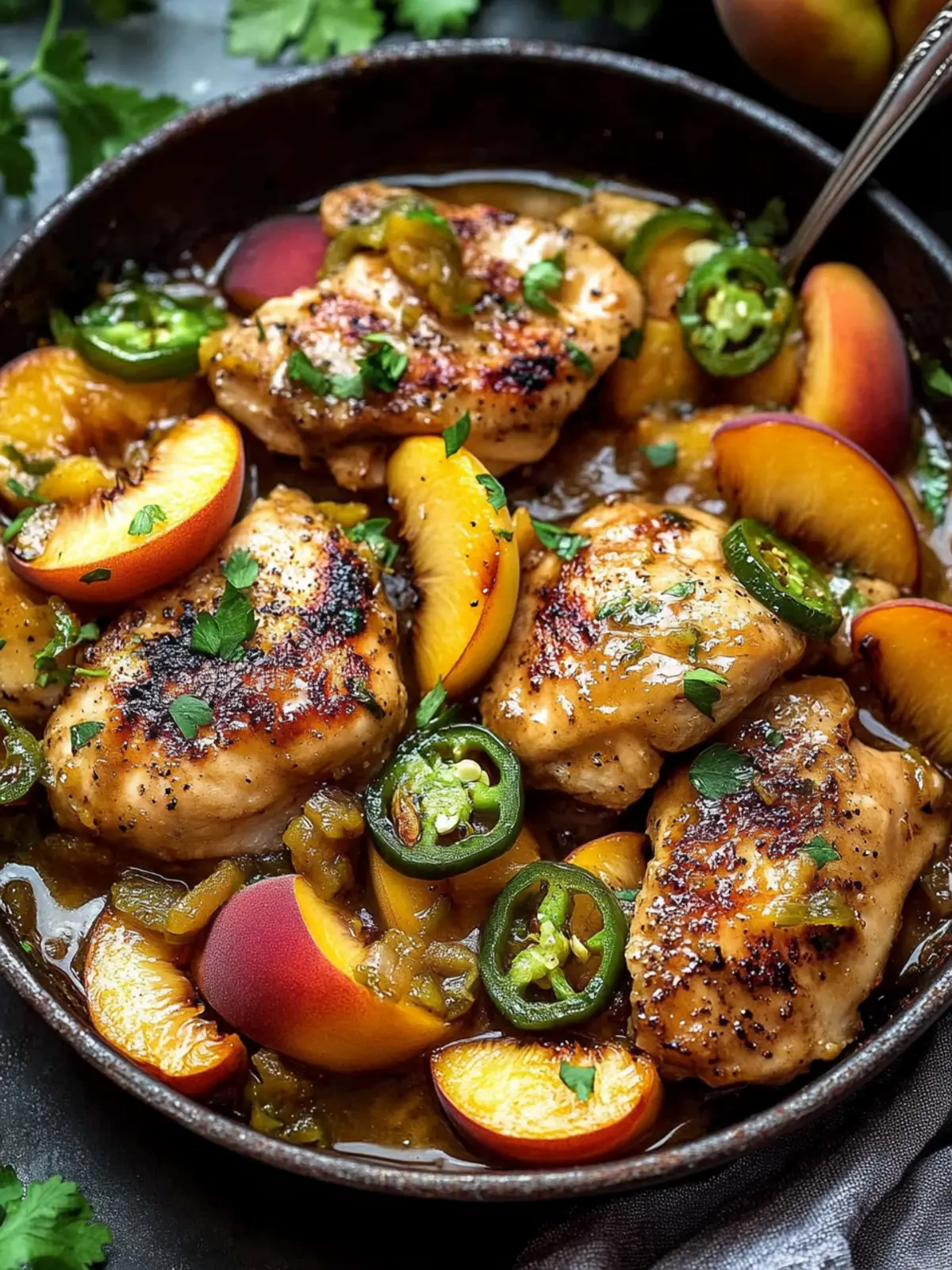 Jalapeno Peach Chicken: A Sweet and Spicy Delight for Dinner 3 Jalapeno Peach Chicken