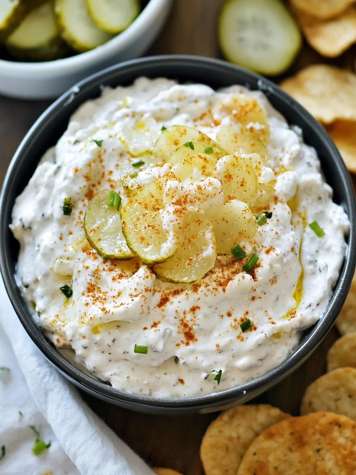 Fried Pickle Ranch Dip: The Ultimate Snack for Food Lovers 3 Fried Pickle Ranch Dip