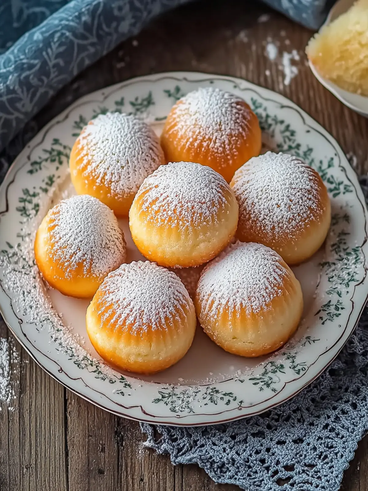 Delicious Bomboloni alla Crema to Brighten Your Day! 4 Bomboloni alla Crema