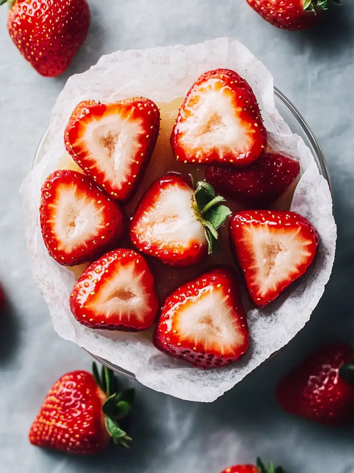 Delight in Strawberry Love Notes: A Sweet Homemade Surprise 4 Strawberry Love Notes