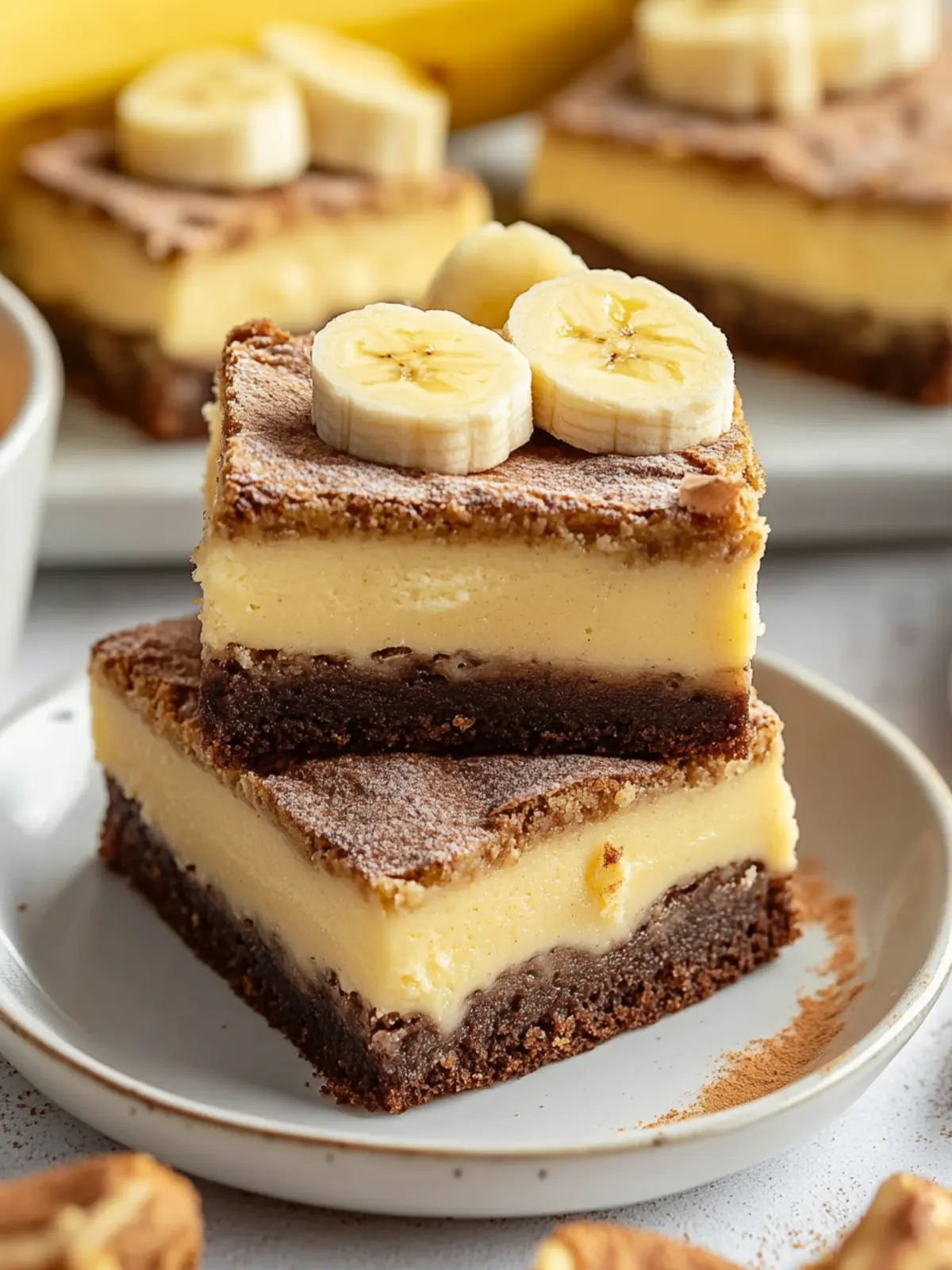 Irresistibly Decadent Banana Pudding Brownies to Satisfy Cravings 4 Banana Pudding Brownies