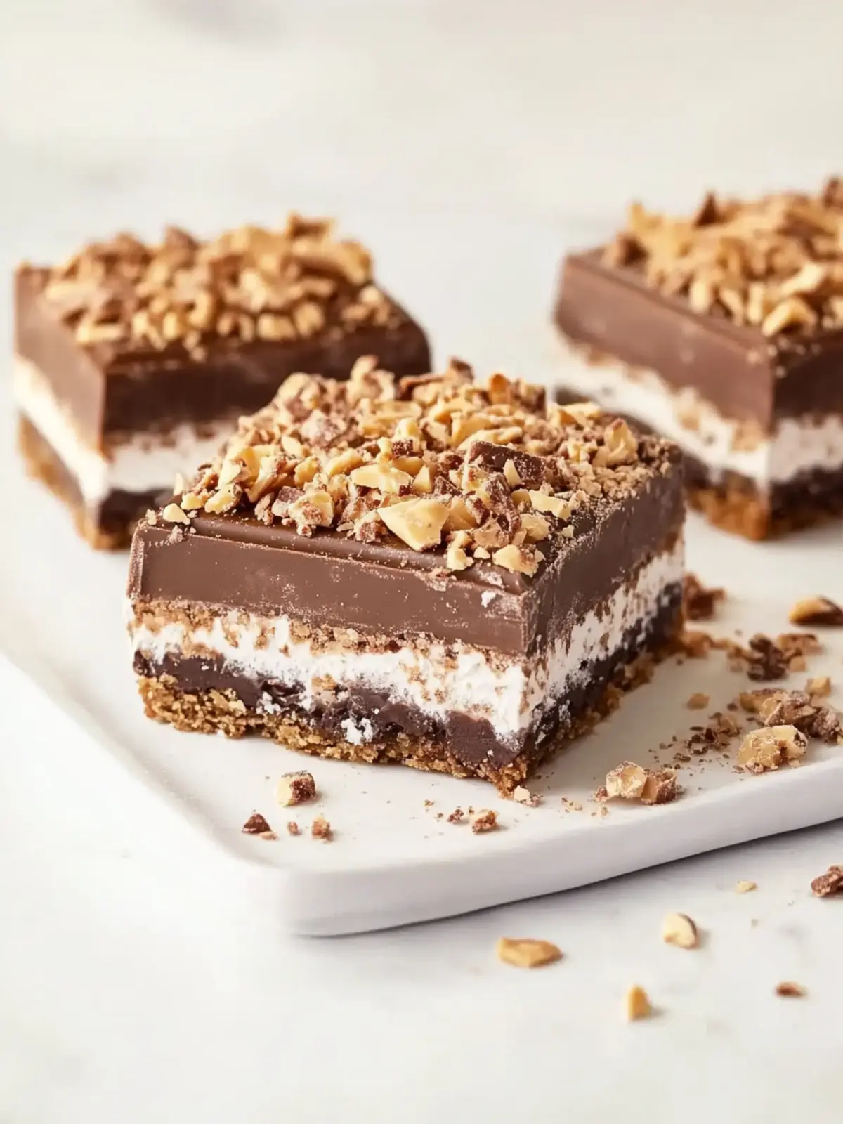 Decadent No Bake Kit Kat Squares for Quick Sweet Treats 4 No Bake Kit Kat Squares