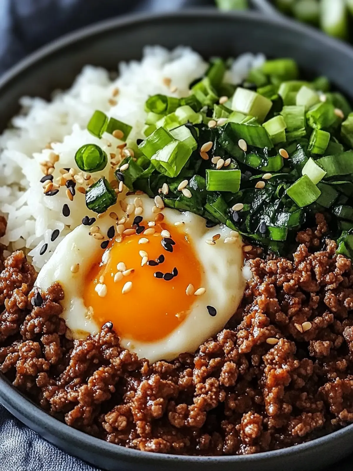 Savory Korean Ground Beef Bowl Ready in 25 Minutes 2 Korean Ground Beef Bowl