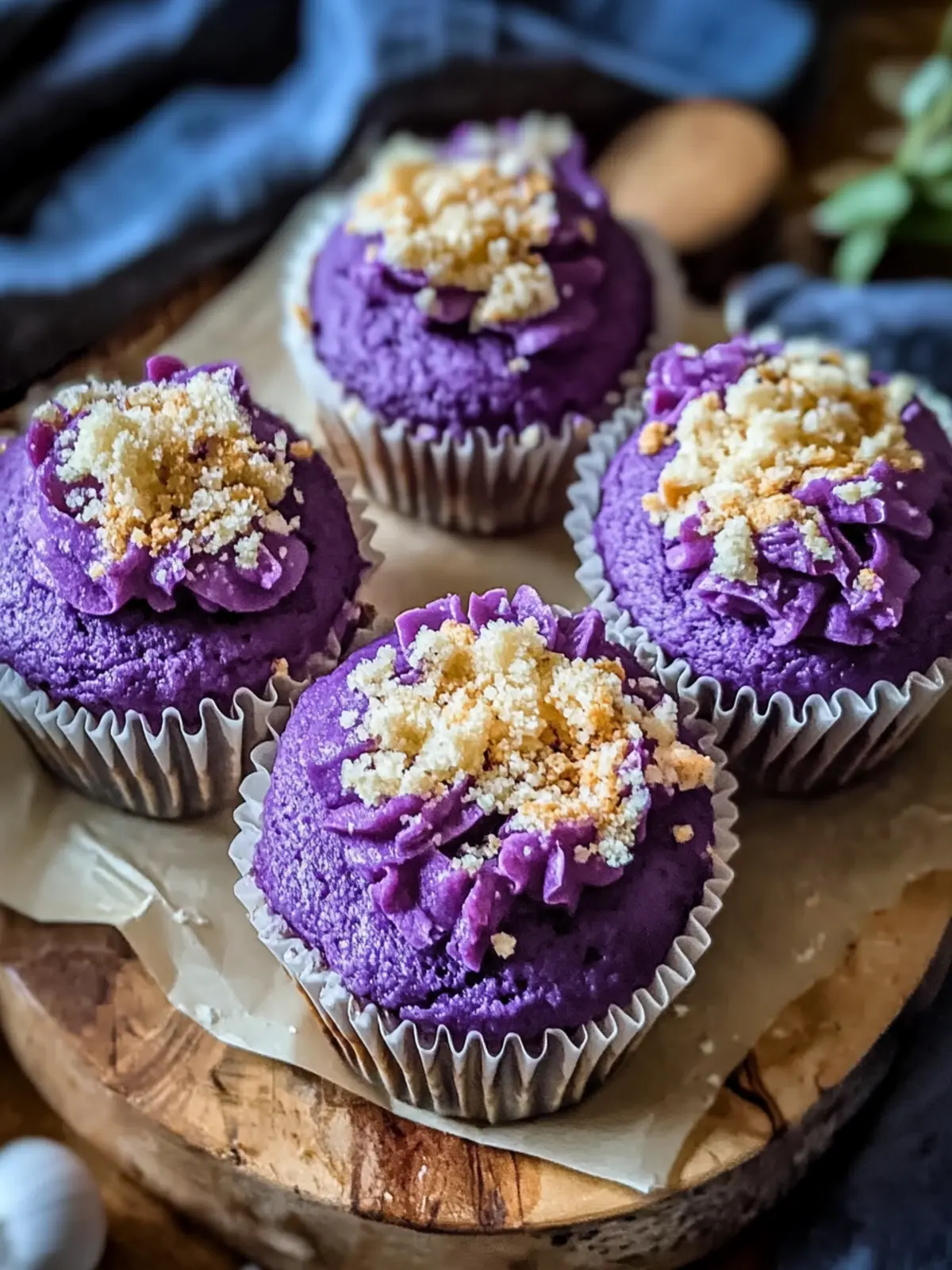 Irresistible Ube Muffins: Soft, Fluffy, and Colorfully Fun 2 Irresistible Ube Muffins