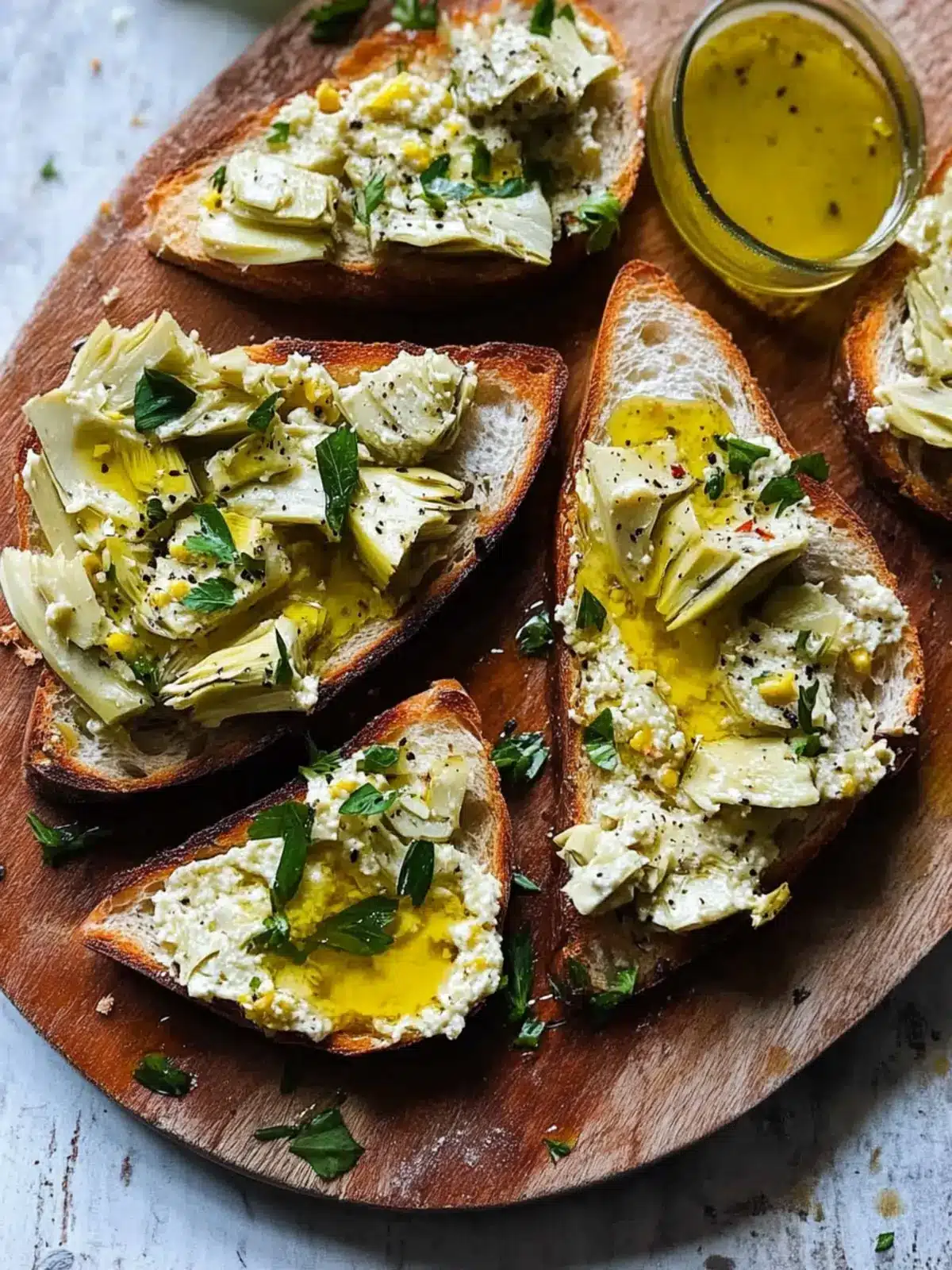 Irresistible Warm Artichoke Bruschetta for Every Gathering 3 Warm Artichoke Bruschetta