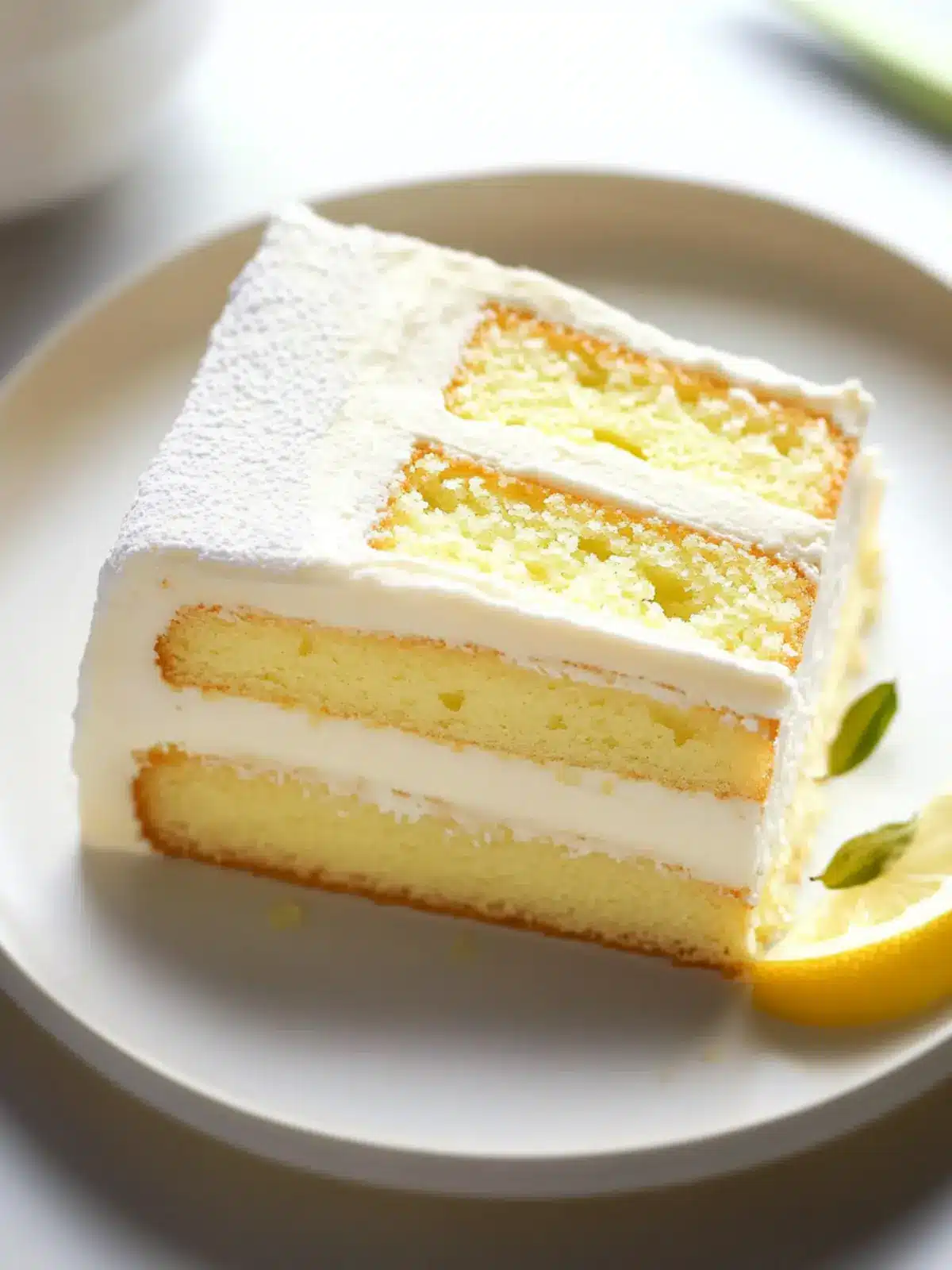 Mouthwatering Triple-Layer Lemon Cream Cake That Wows 2 Triple-Layer Lemon Cream Cake