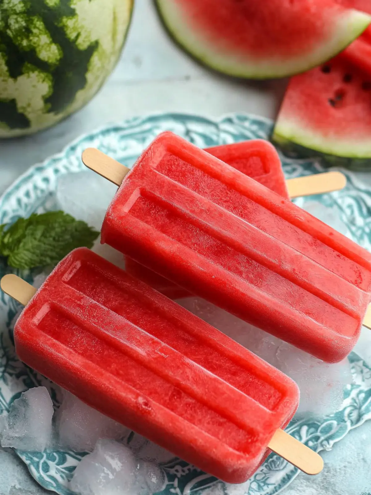 Refreshing Watermelon Rooh Afza Popsicles to Beat the Heat 4 Watermelon Rooh Afza Popsicles