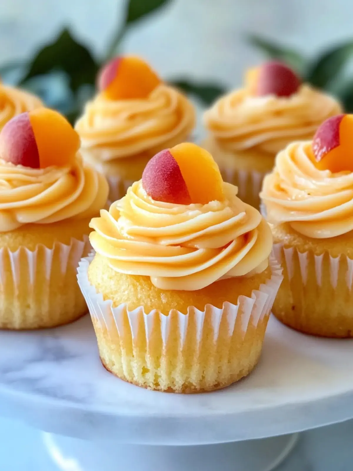 Delicious Homemade Peach Bellini Cupcakes for Brunch Bliss 2 Homemade Peach Bellini Cupcakes