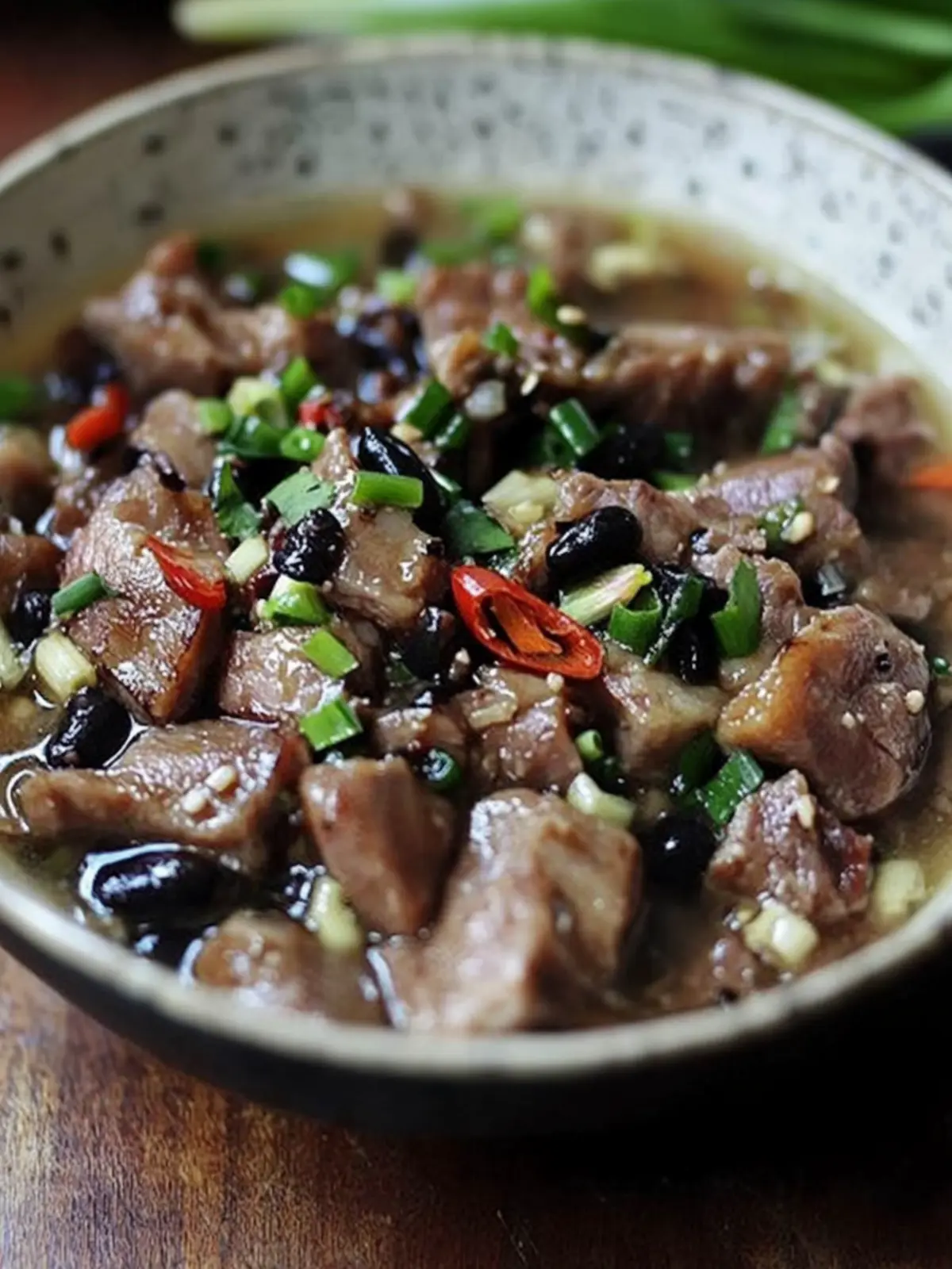 Steamed Pork with Black Beans and Garlic for a Flavor Blast 4 Steamed Pork with Black Beans and Garlic