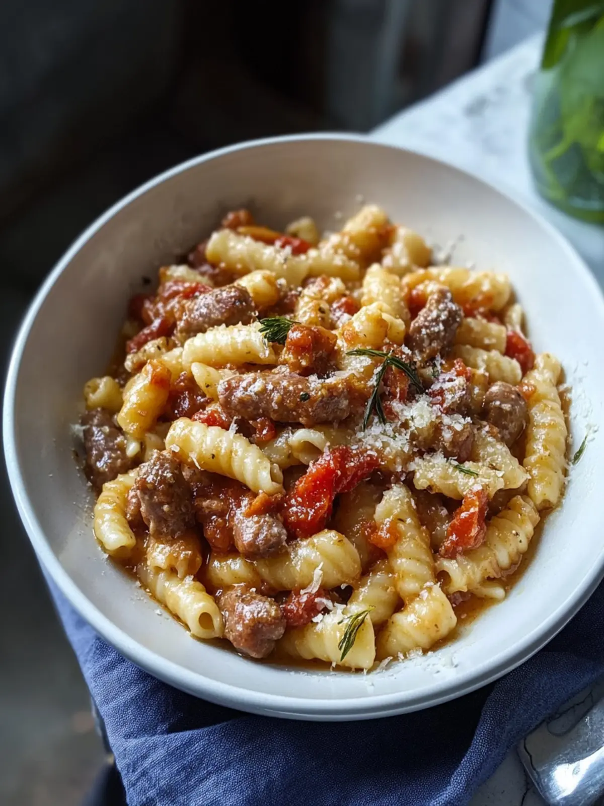 Savor the Flavor: Sausage, Fennel and Pepper Cavatelli Recipe 3 Sausage, Fennel and Pepper Cavatelli