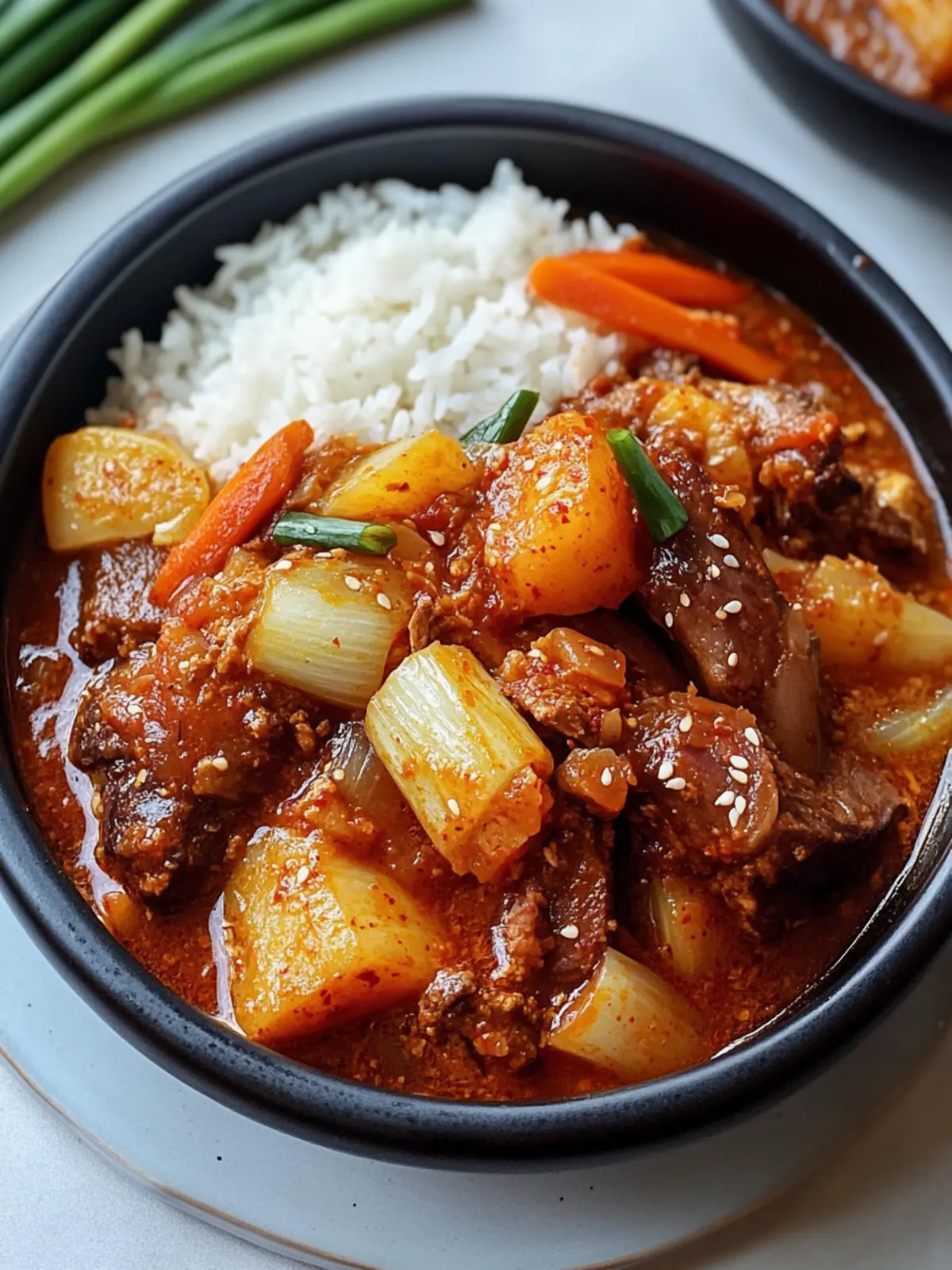 Savor Spicy Galbi Jjim: Your Ultimate Comfort Food Delight 3 Spicy Galbi Jjim