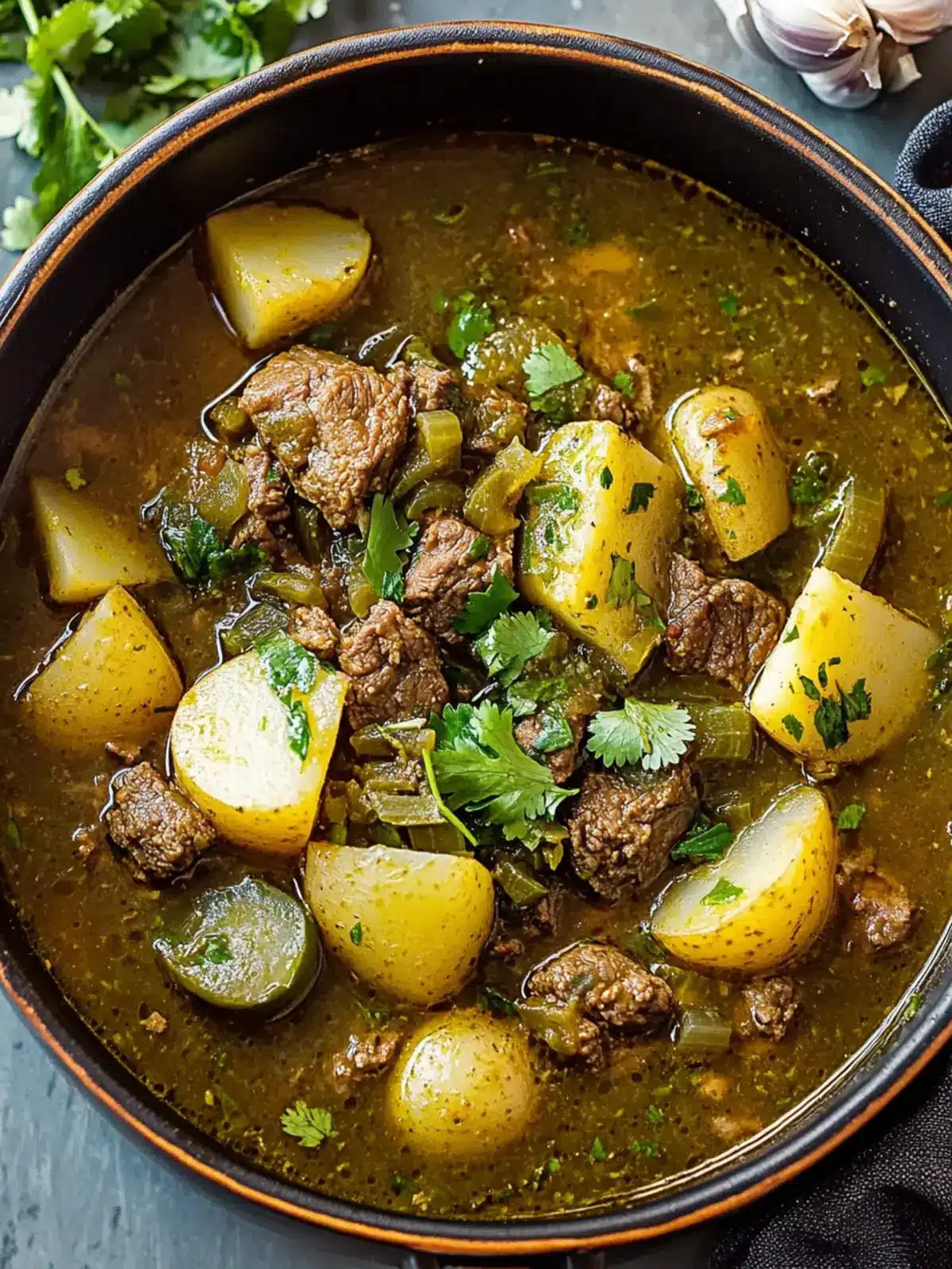 Savor Mexican Green Chile Beef & Potato Stew for Cozy Nights 4 Mexican Green Chile Beef & Potato Stew