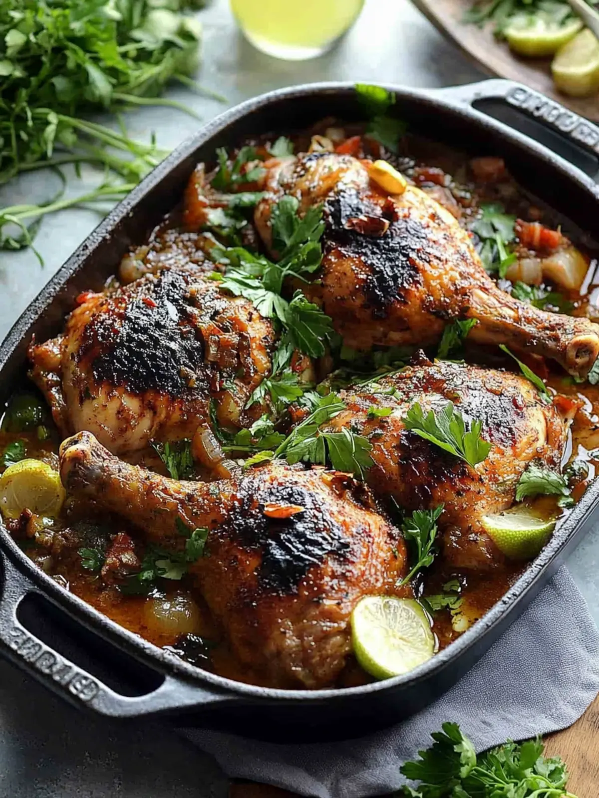 Savory Syrian Chicken Thighs with Flavorful Couscous 4 Syrian Chicken
