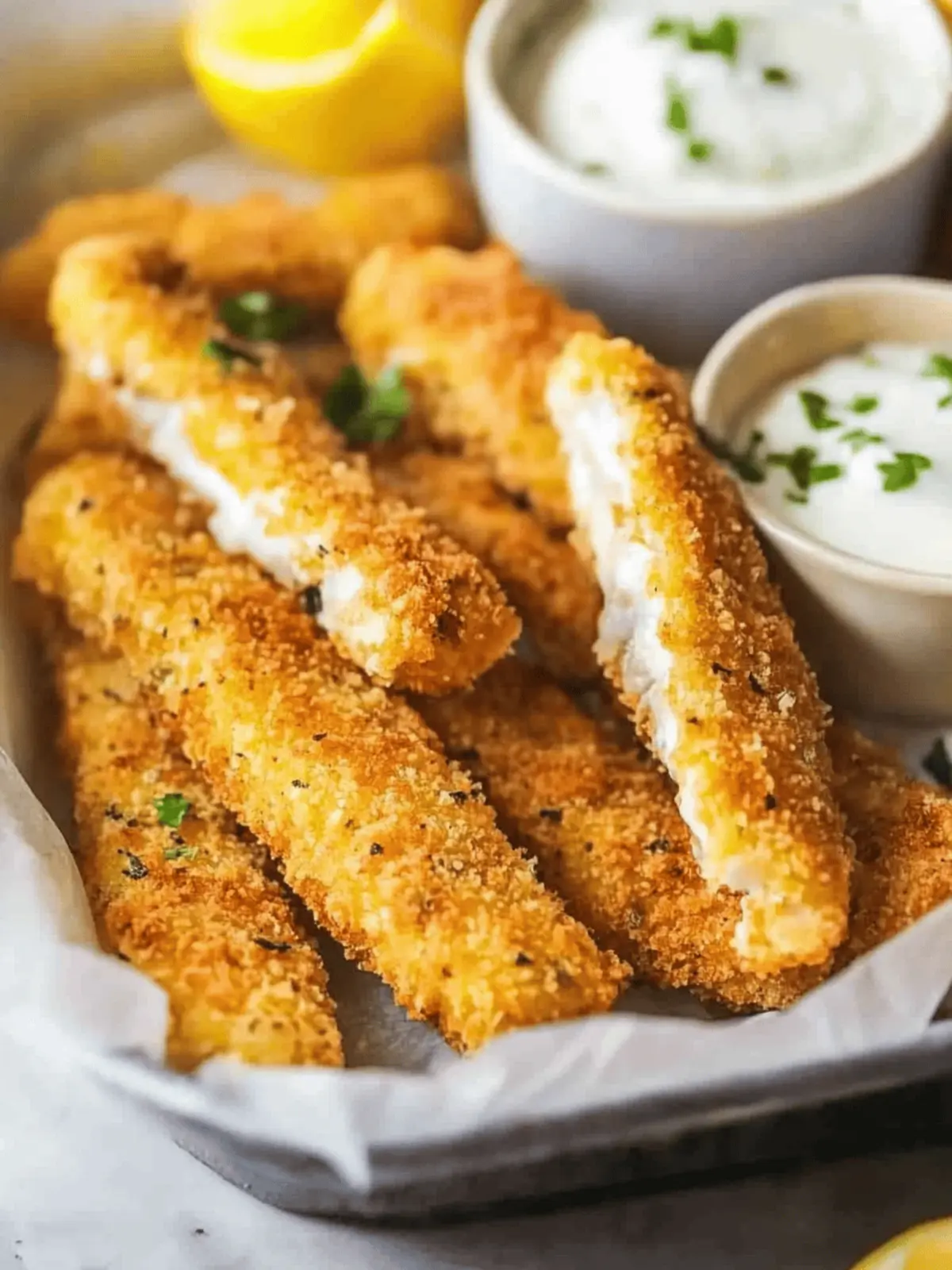 Crispy Homemade Fish Sticks That Beat Fast Food Anytime 3 Fish Sticks