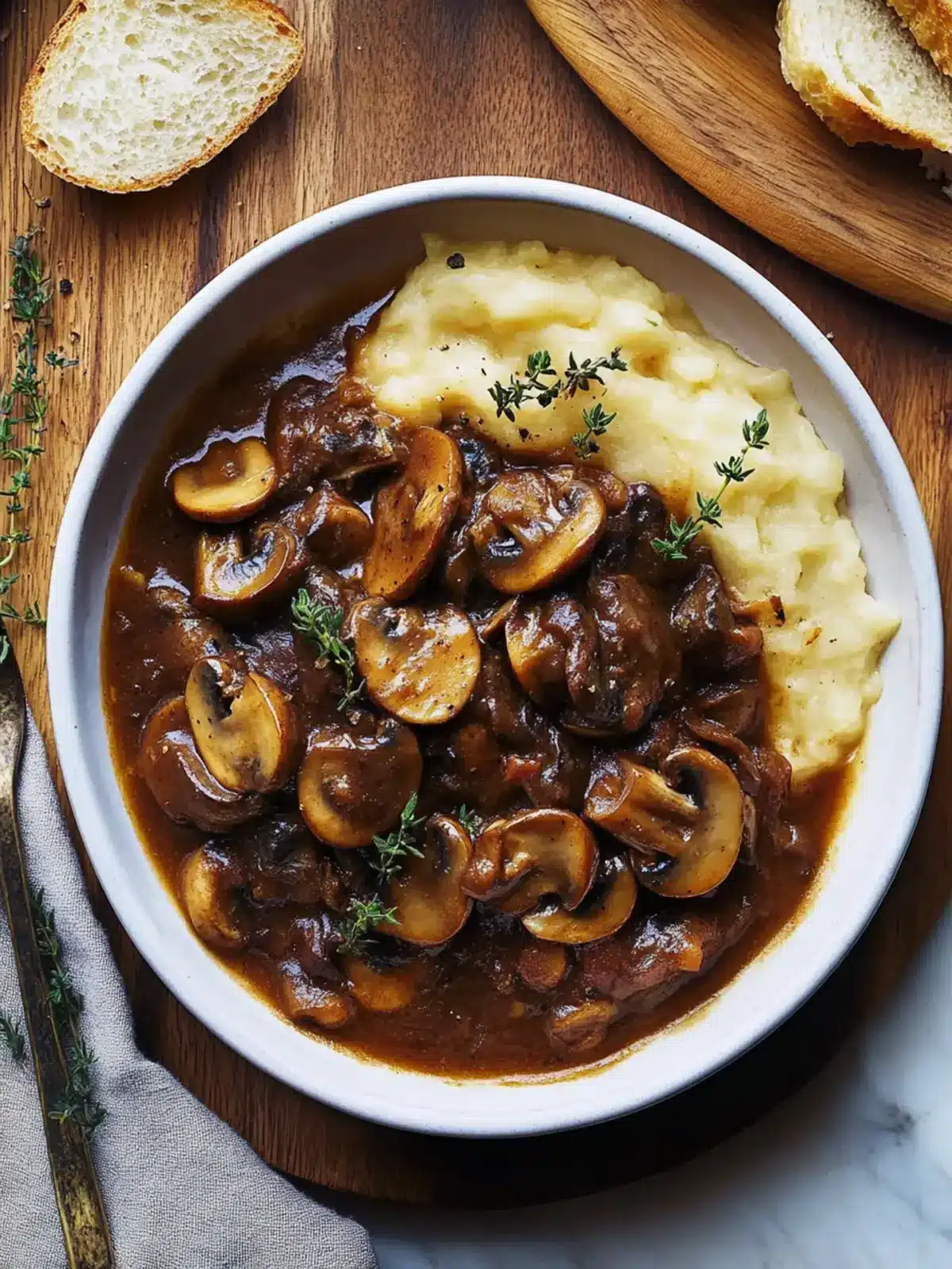 Savory Mushroom Bourguignon Perfect for Cozy Nights In 2 Savory Mushroom Bourguignon