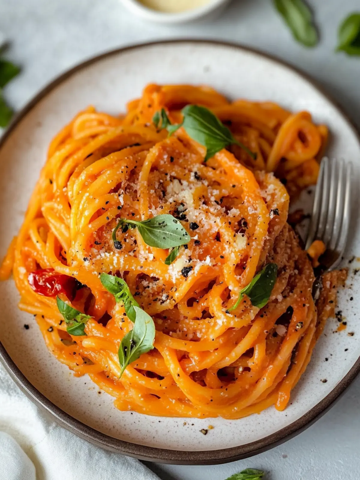 Roasted Carrot Pasta Bliss: A Creamy Veggie Delight 4 Roasted Carrot Pasta