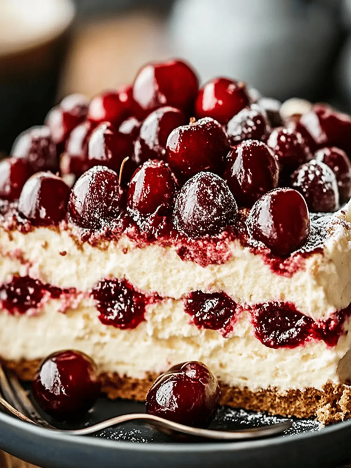 Indulge in Cherry Amaretto Tiramisu for a Delightful Twist 3 Cherry Amaretto Tiramisu