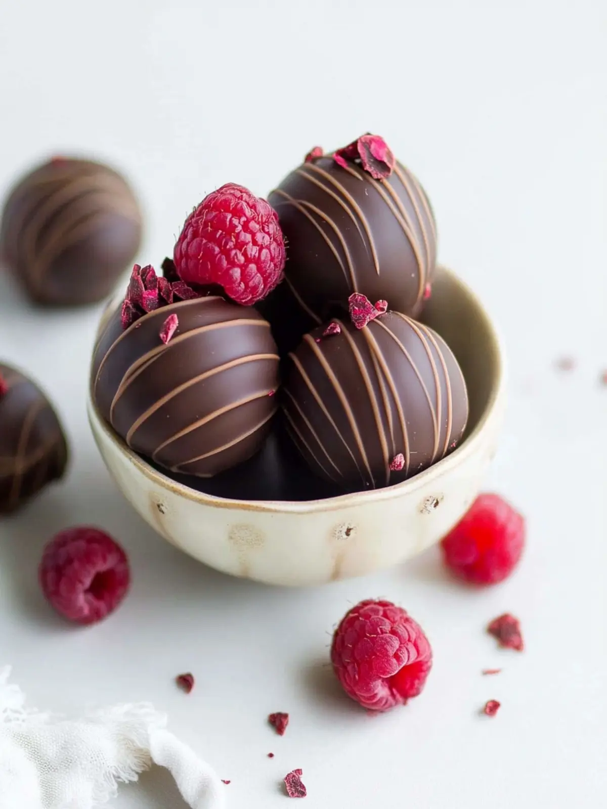 Indulge in Decadence: Raspberry Chocolate Truffles Recipe 2 Raspberry Chocolate Truffle