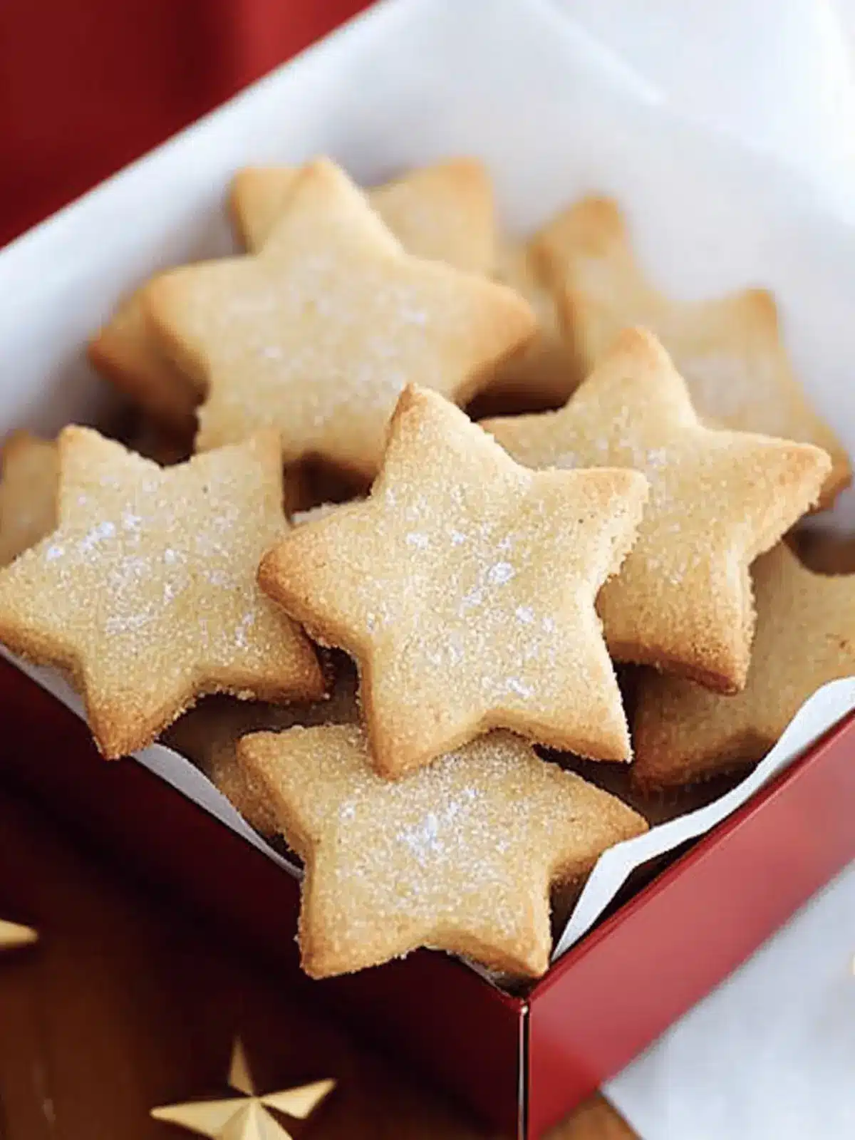 Delicious Vanilla & Cinnamon Shortbread Stars for Any Occasion 2 Vanilla & cinnamon shortbread stars