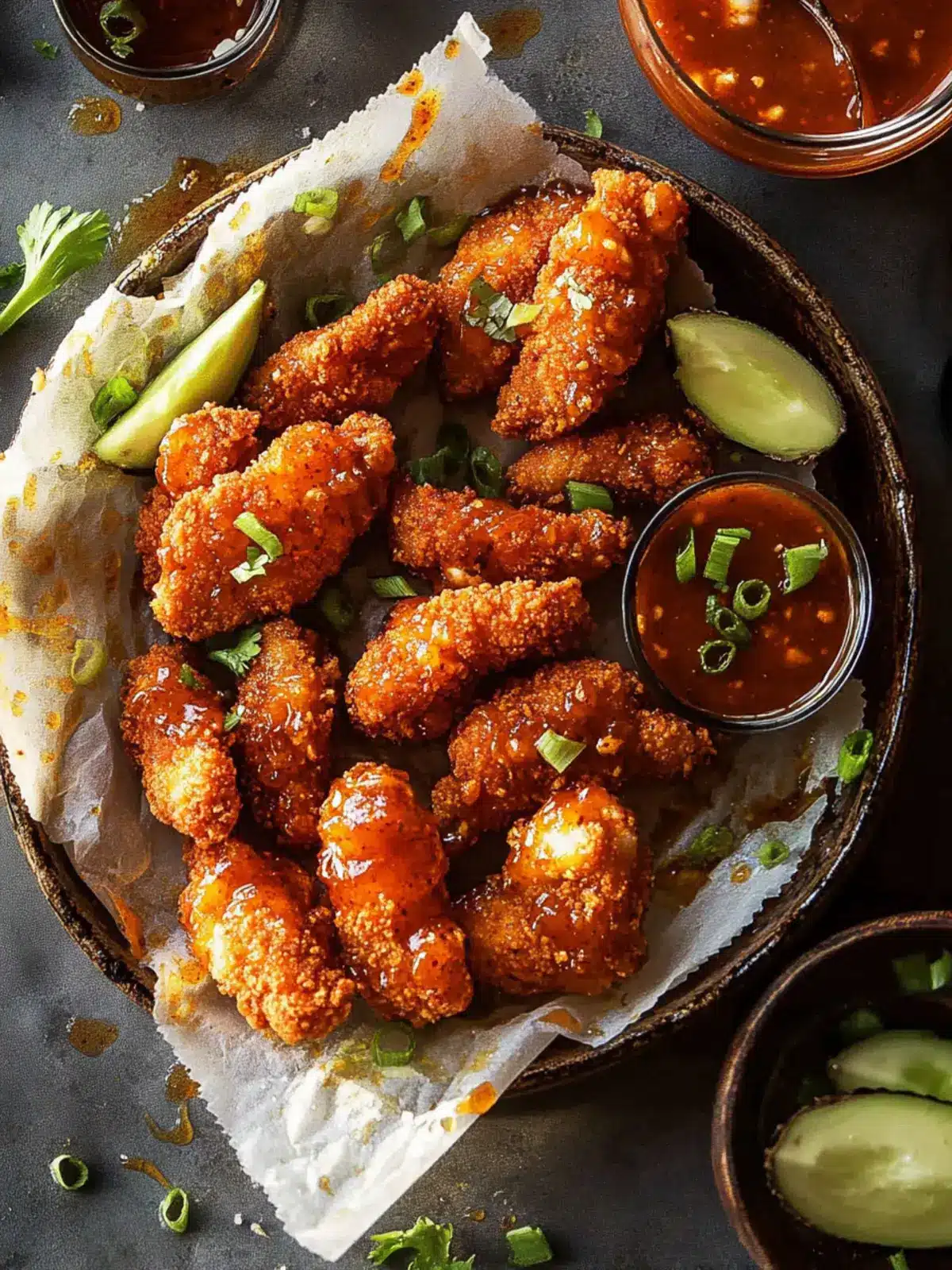 Mouthwatering Baked Crunchy Honey Buffalo Chicken Delight 3 Baked Crunchy Honey Buffalo Chicken