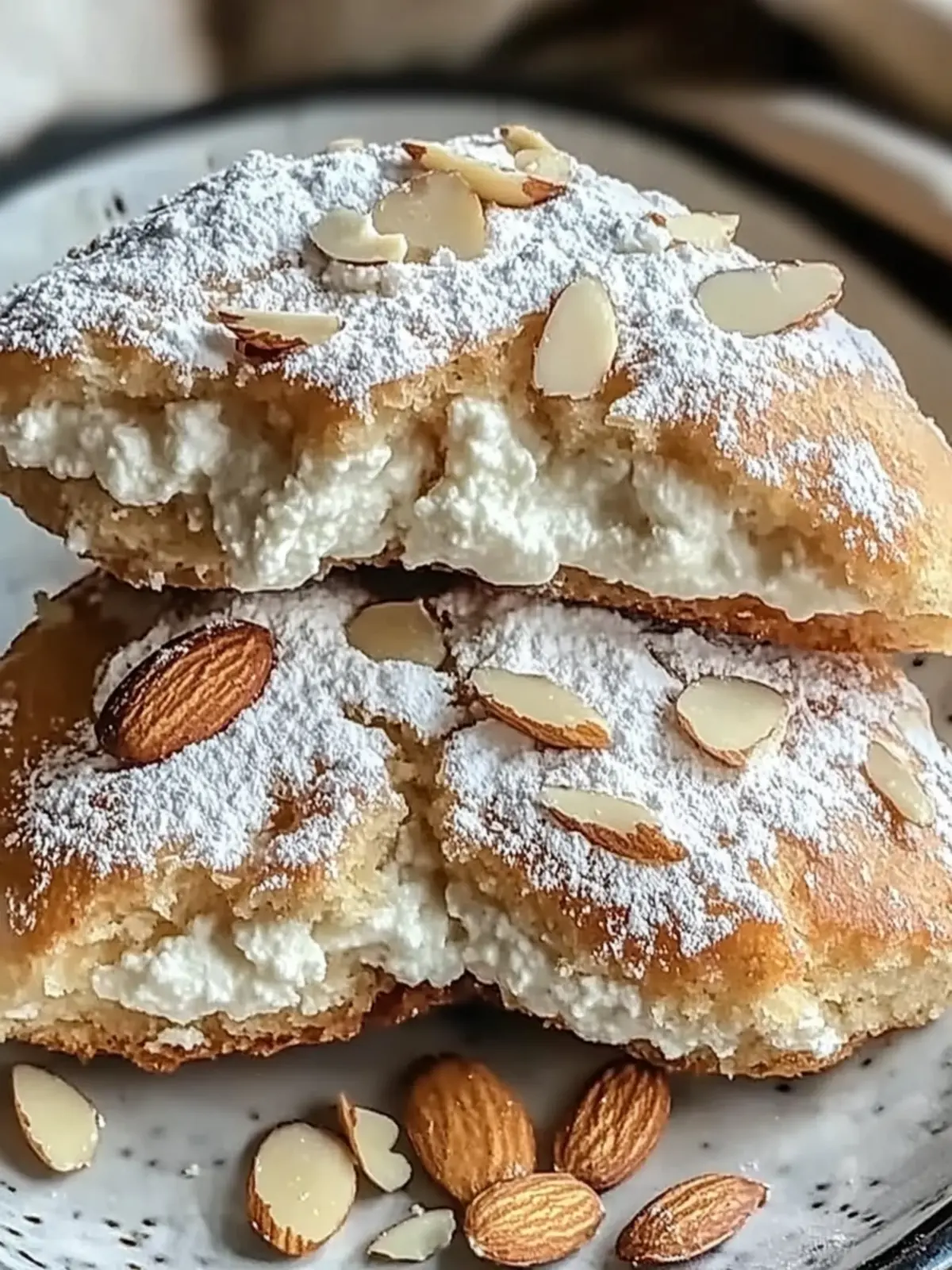 Soft Ricotta Almond Pillows That Melts in Your Mouth 4 Soft Ricotta Almond Pillows