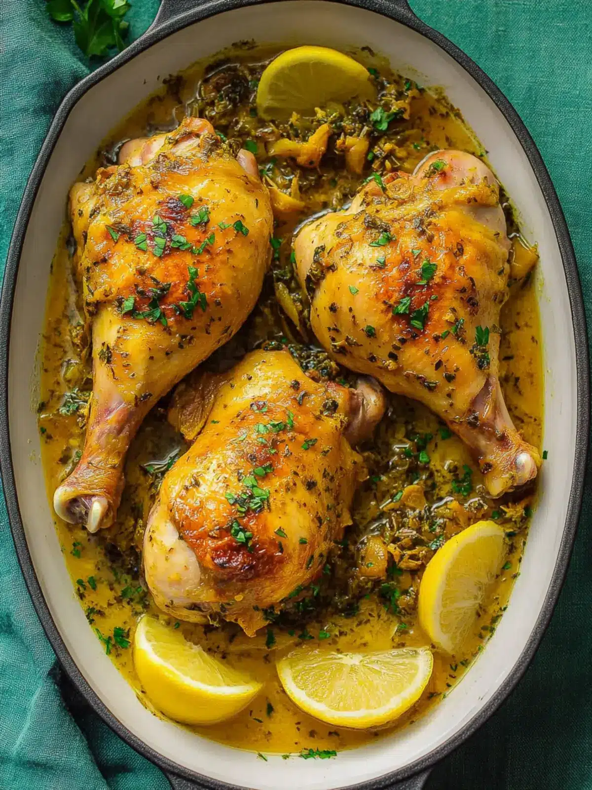 Braised Saffron Chicken Legs for the Ultimate Comfort Meal 3 Braised Saffron Chicken Legs