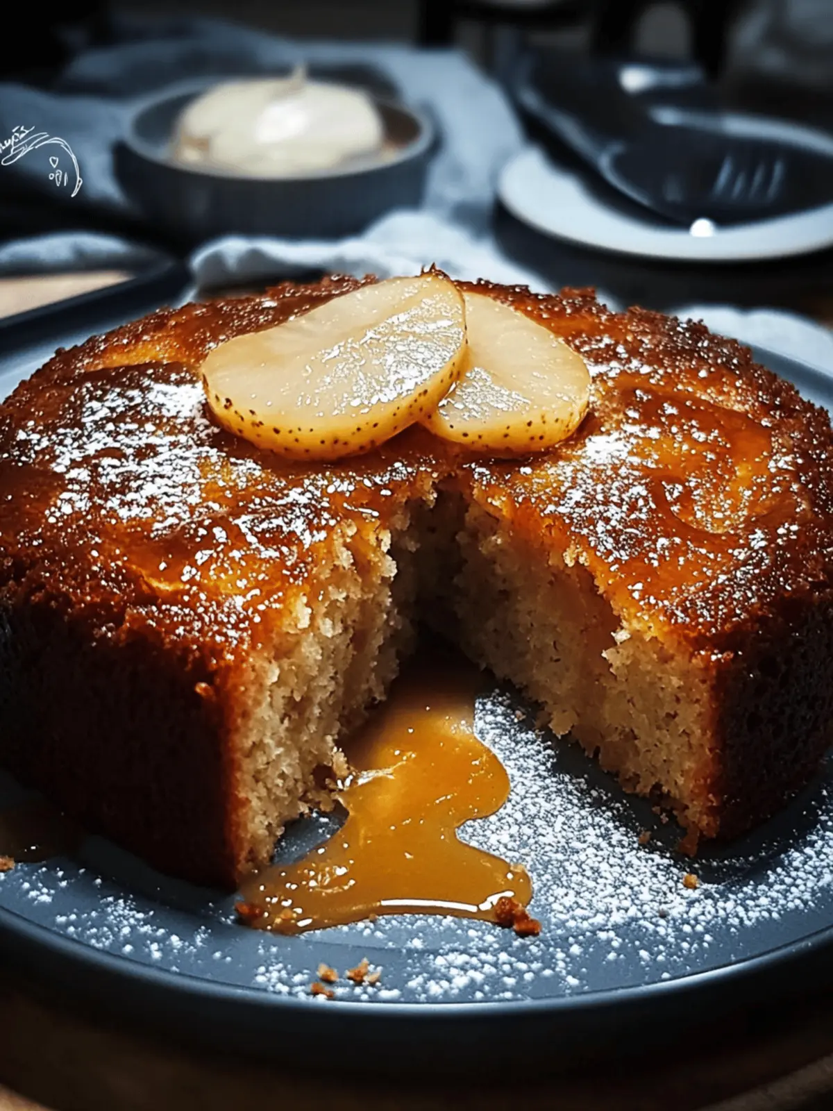 Heavenly Sticky Pear and Ginger Cake to Satisfy Your Cravings 3 Sticky Pear and Ginger Cake