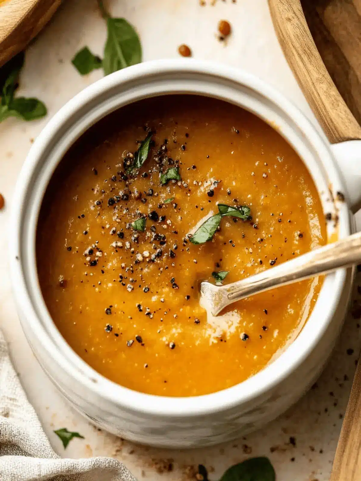 Cozy Butternut Squash Lentil Soup for a Heartwarming Meal 4 Butternut Squash Lentil Soup