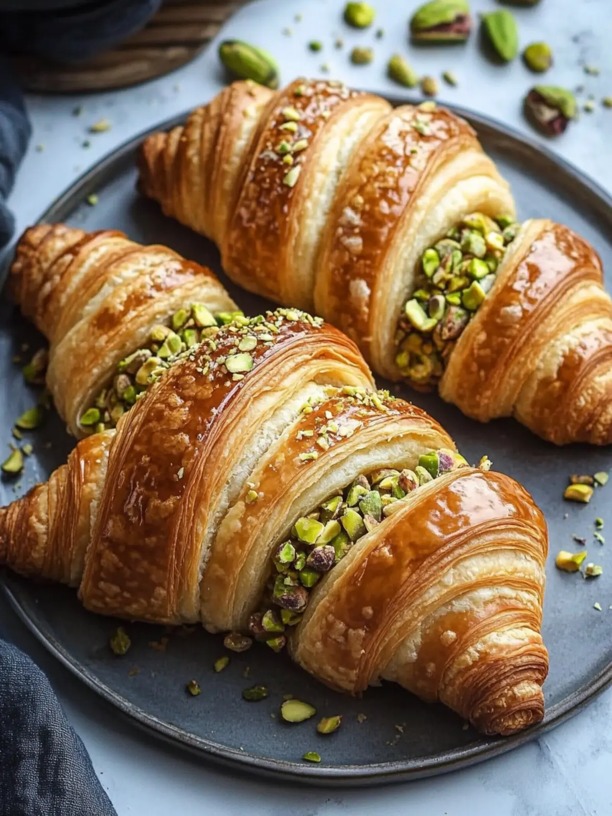 Easy Pistachio Croissants Recipe for Irresistible Perfection 3 Easy Pistachio Croissants Recipe