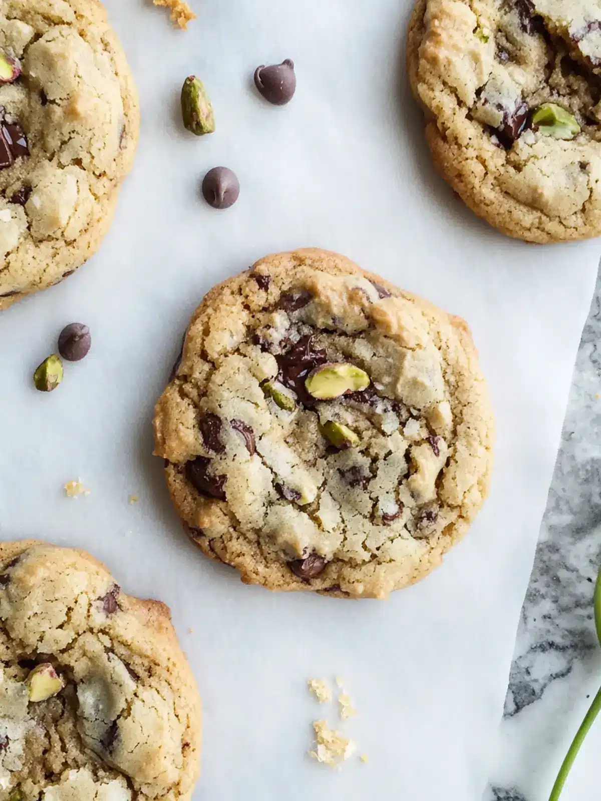Decadent Brown Butter Pistachio Chocolate Chip Cookies Bliss 4 Brown Butter Pistachio Chocolate Chip Cookies