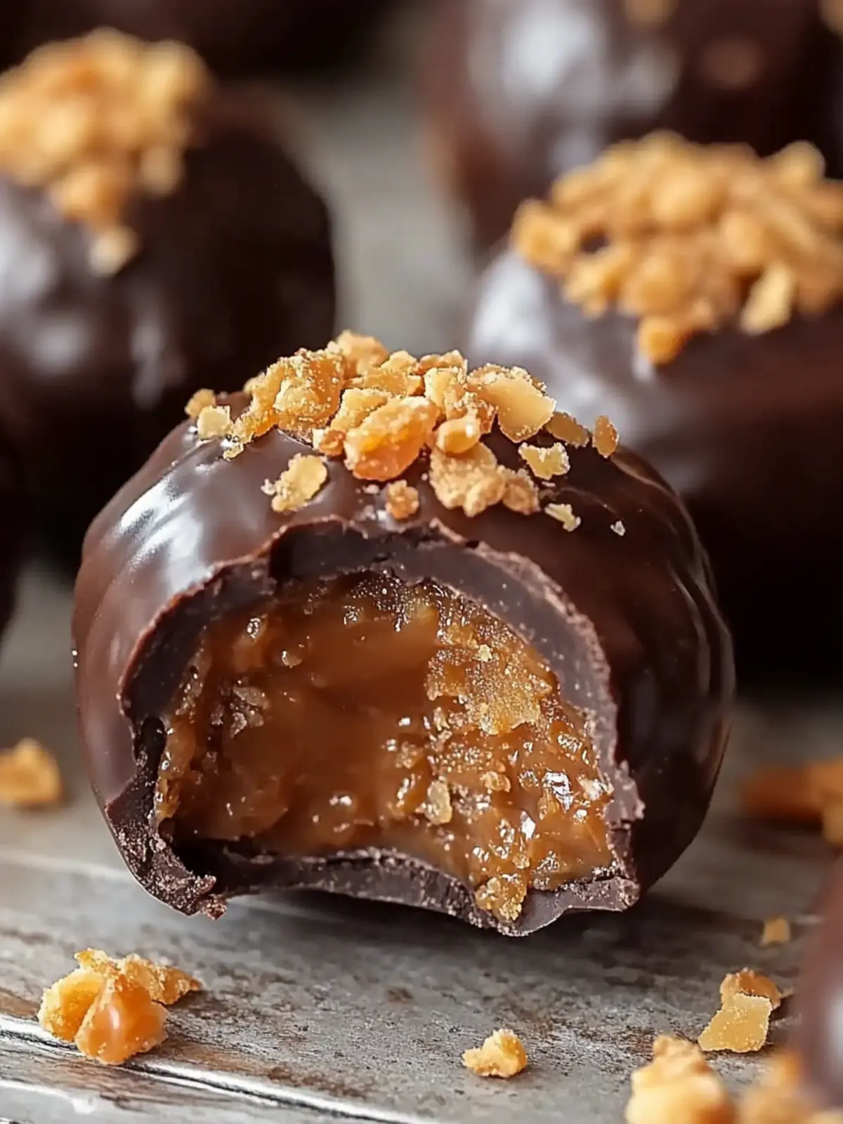 No Bake Caramel Crunch Butterfinger Truffles for Sweet Cravings 4 No Bake Caramel Crunch Butterfinger Truffles
