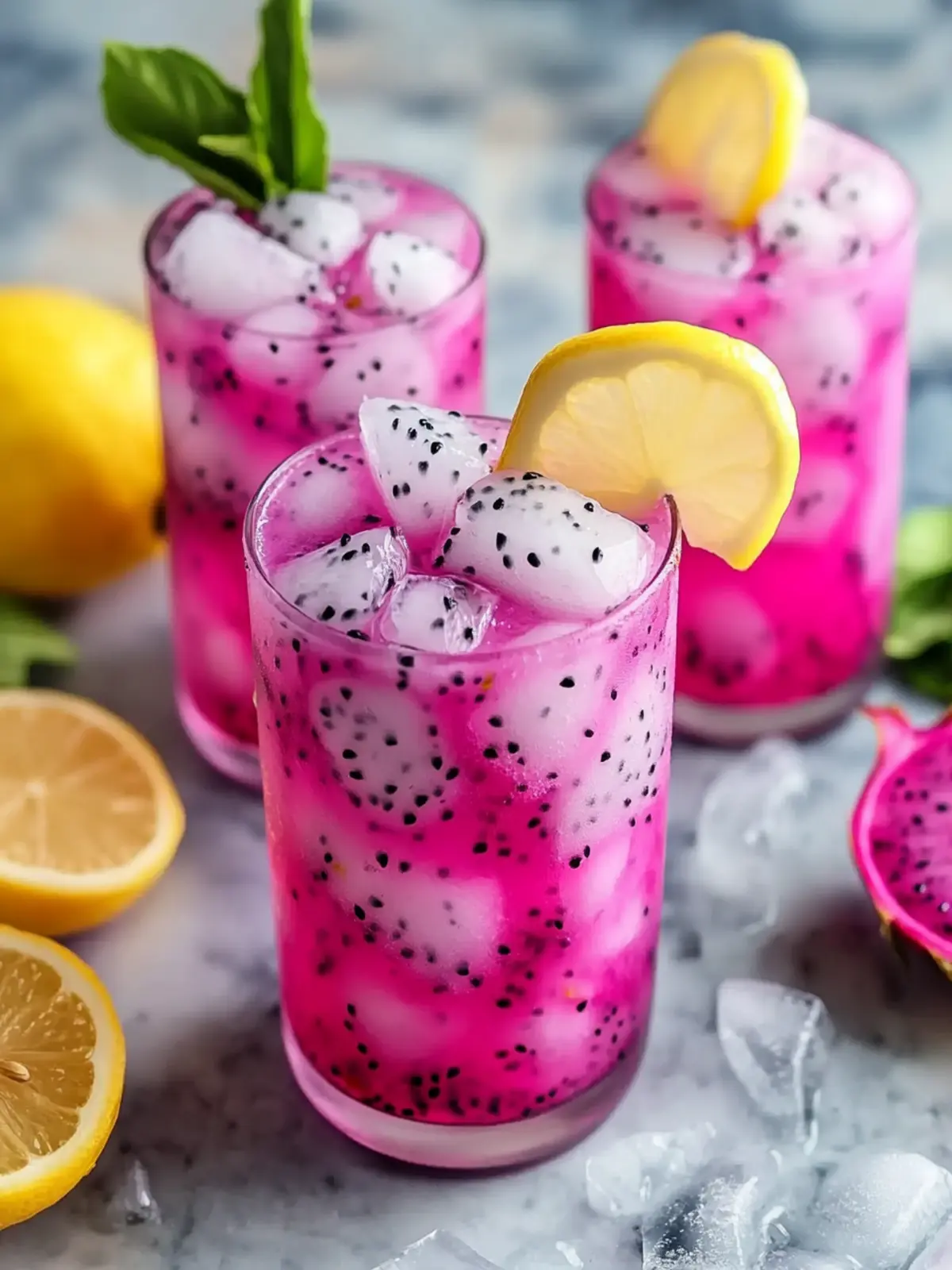 Refresh Your Day with This Dragon Fruit Lemonade Recipe 4 Dragon Fruit Lemonade Recipe