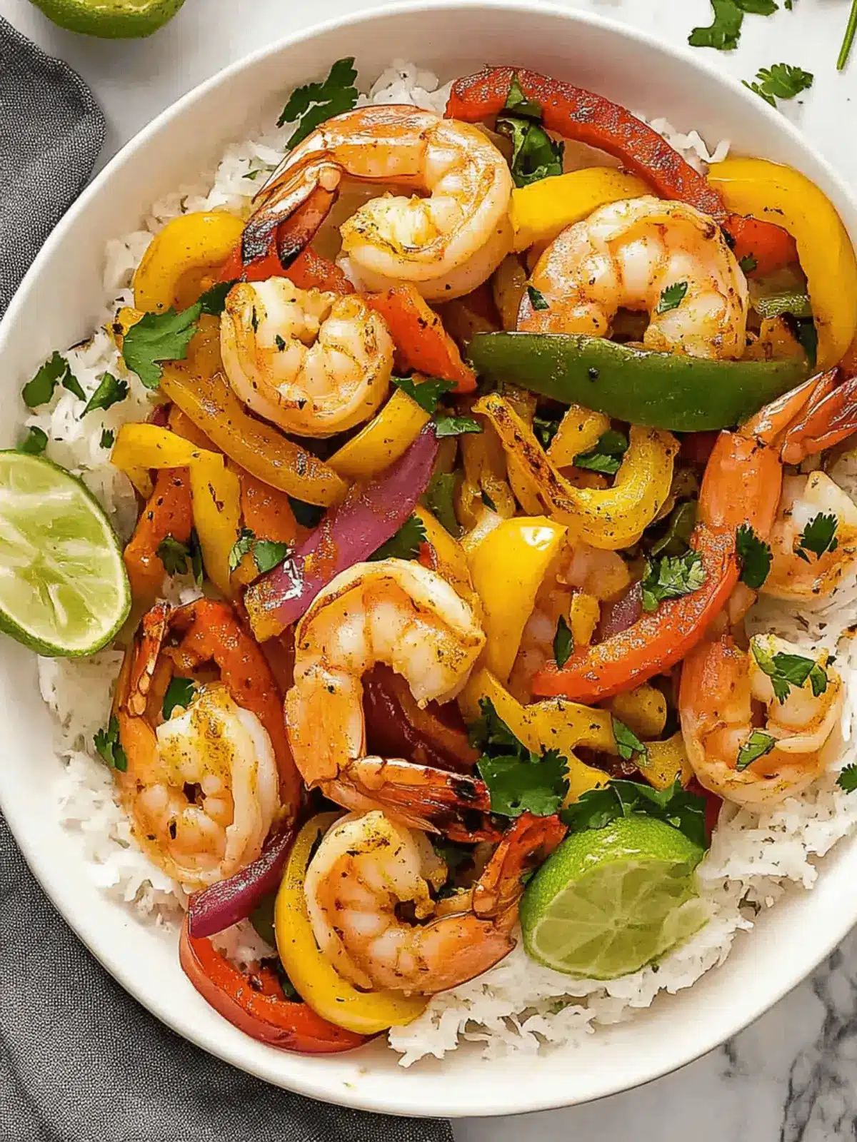 Sizzling Easy Sheet Pan Shrimp Fajitas in Just 10 Minutes 2 Easy Sheet Pan Shrimp Fajitas