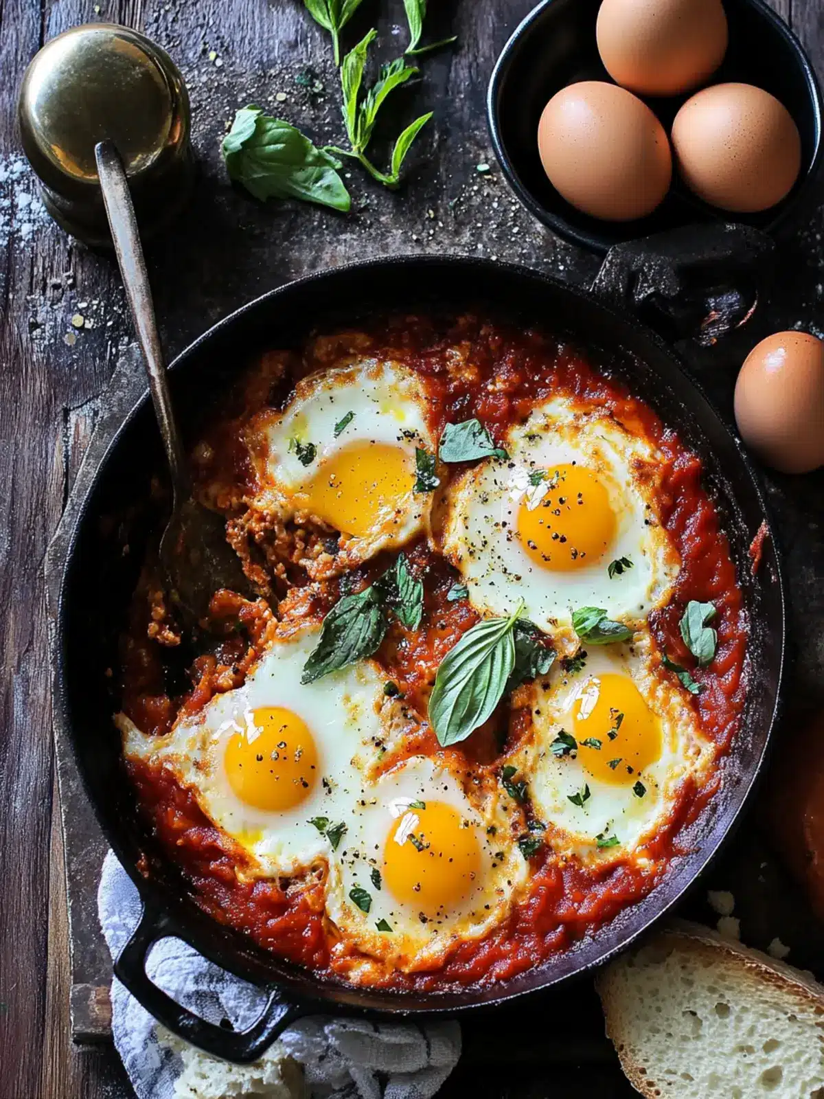 Savor the Flavor: Delicious Eggs in Purgatory Recipe 4 Eggs in Purgatory