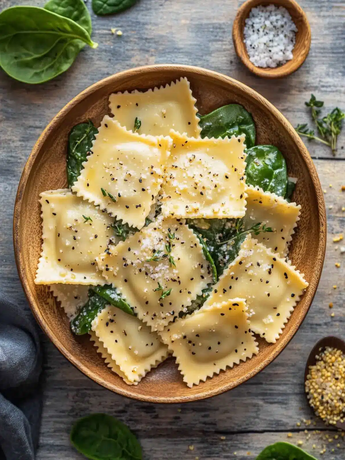 Delicious Homemade Ravioli with Tofu and Spinach to Impress! 2 Homemade Ravioli With Tofu And Spinach