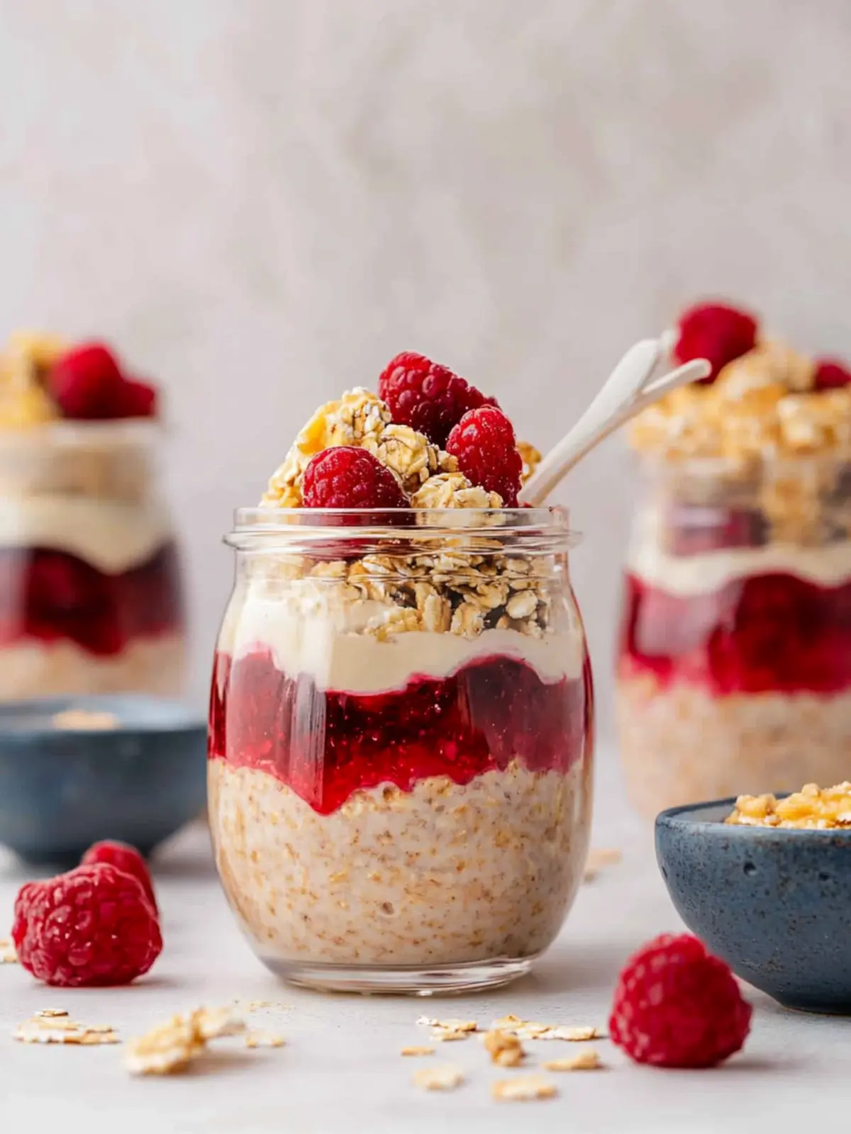 Peanut Butter and Jelly Overnight Oats: A Nostalgic Breakfast Delight 3 Peanut Butter and Jelly Overnight Oats
