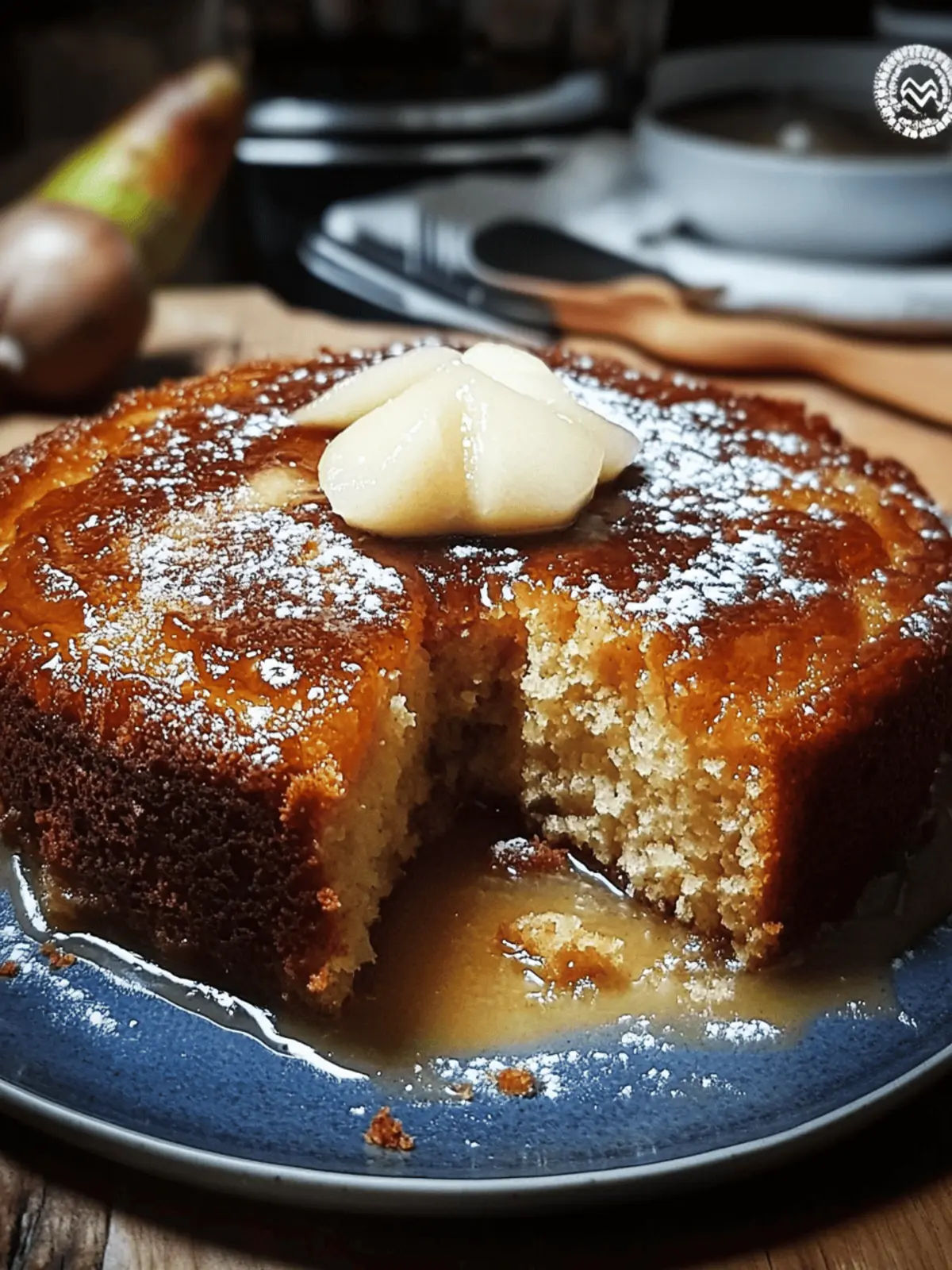 Heavenly Sticky Pear and Ginger Cake to Satisfy Your Cravings 2 Sticky Pear and Ginger Cake